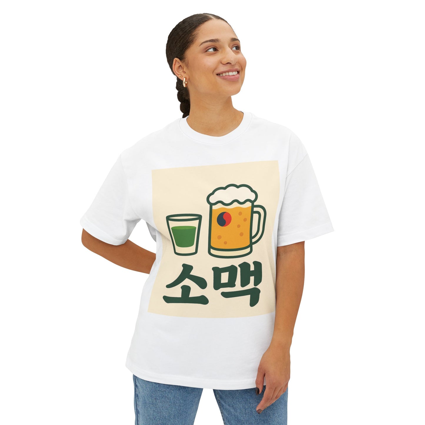 Korea Somac Tee - Oversized Summer Vibes