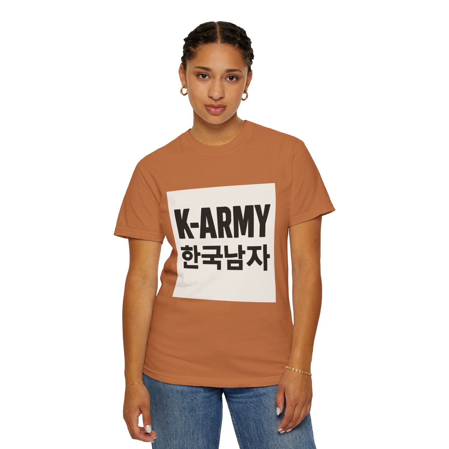(US) K-ARMY Unisex Garment-Dyed T-Shirt