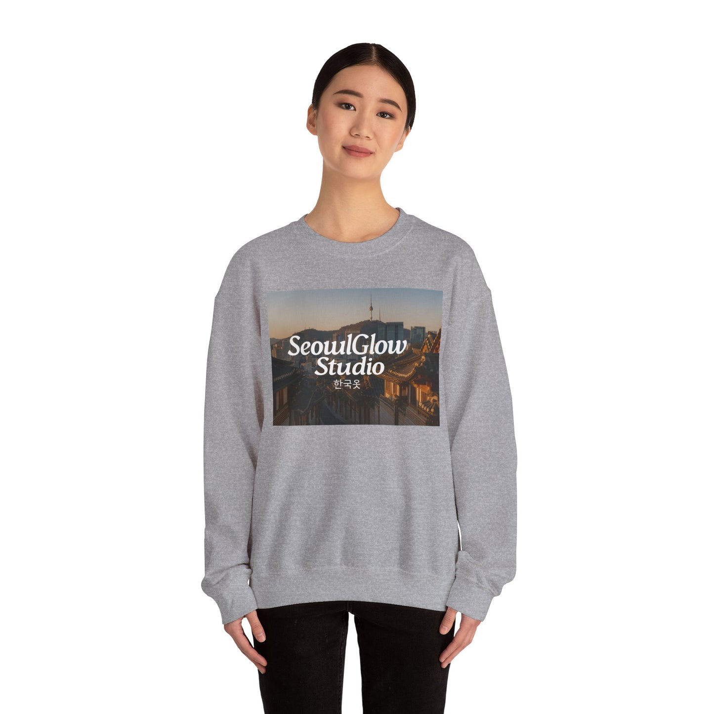 Seoul Hanok Village Unisex Sweatshirt