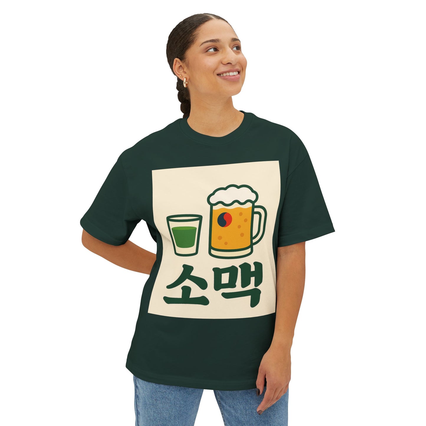 Korea Somac Tee - Oversized Summer Vibes