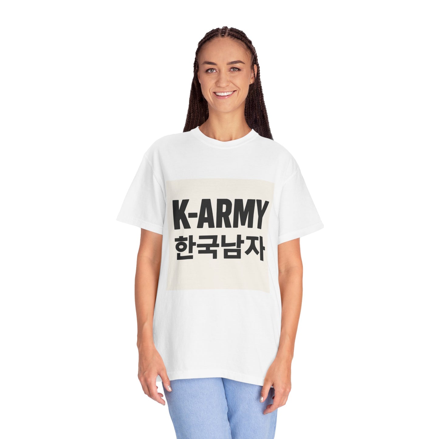 (US) K-ARMY Unisex Garment-Dyed T-Shirt