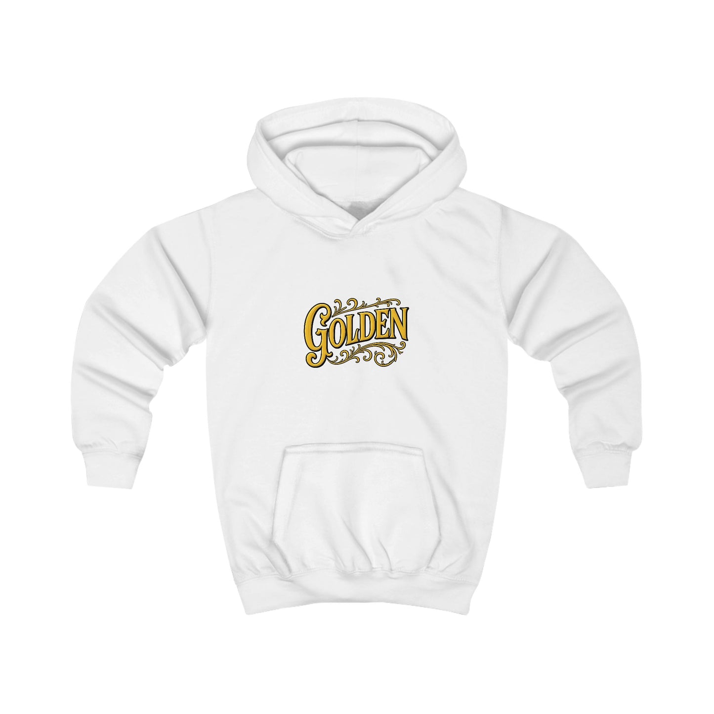 Golden , K-pop  Kids Hoodie, Fun Hoodie for Boys & Girls, Trendy Kids Sweatshirt, Unique Children's Gift, Cool Hoodie for Holidays