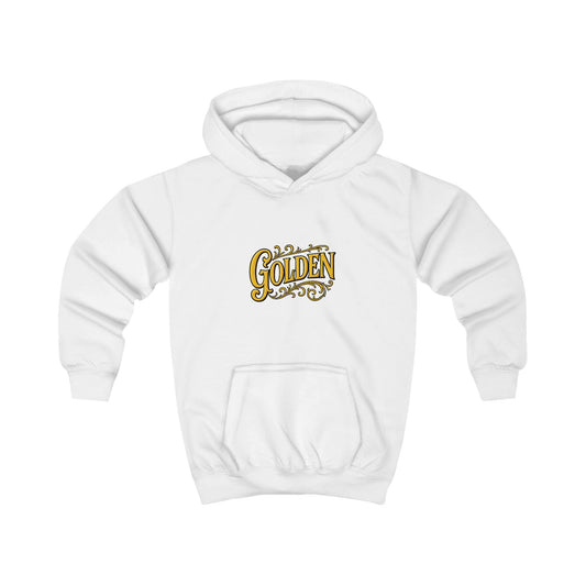 Golden , K-pop  Kids Hoodie, Fun Hoodie for Boys & Girls, Trendy Kids Sweatshirt, Unique Children's Gift, Cool Hoodie for Holidays