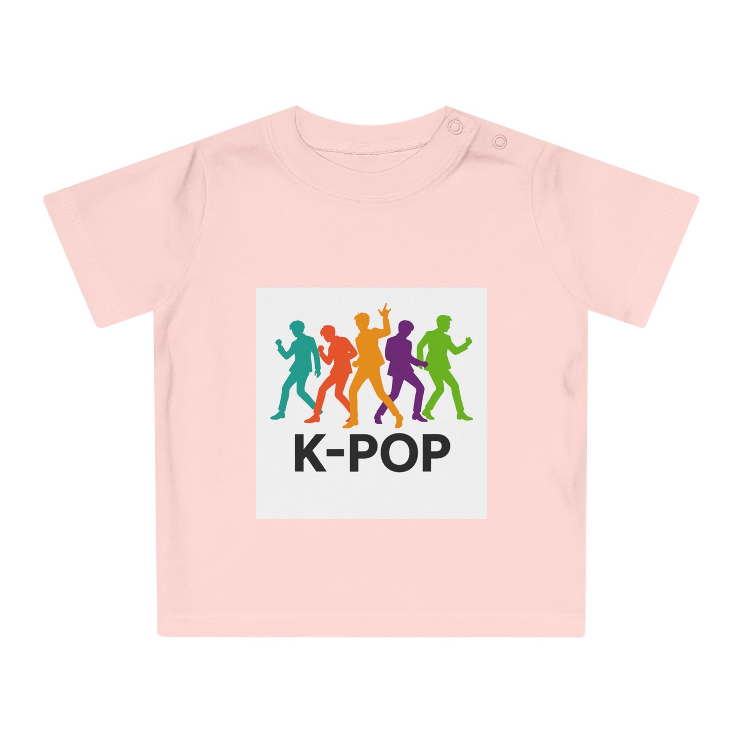 K-Pop Baby T-Shirt, Cute Infant Tee for Music Lovers, Newborn Gift, Baby Shower Present, Toddler Clothes, Kids Fashion