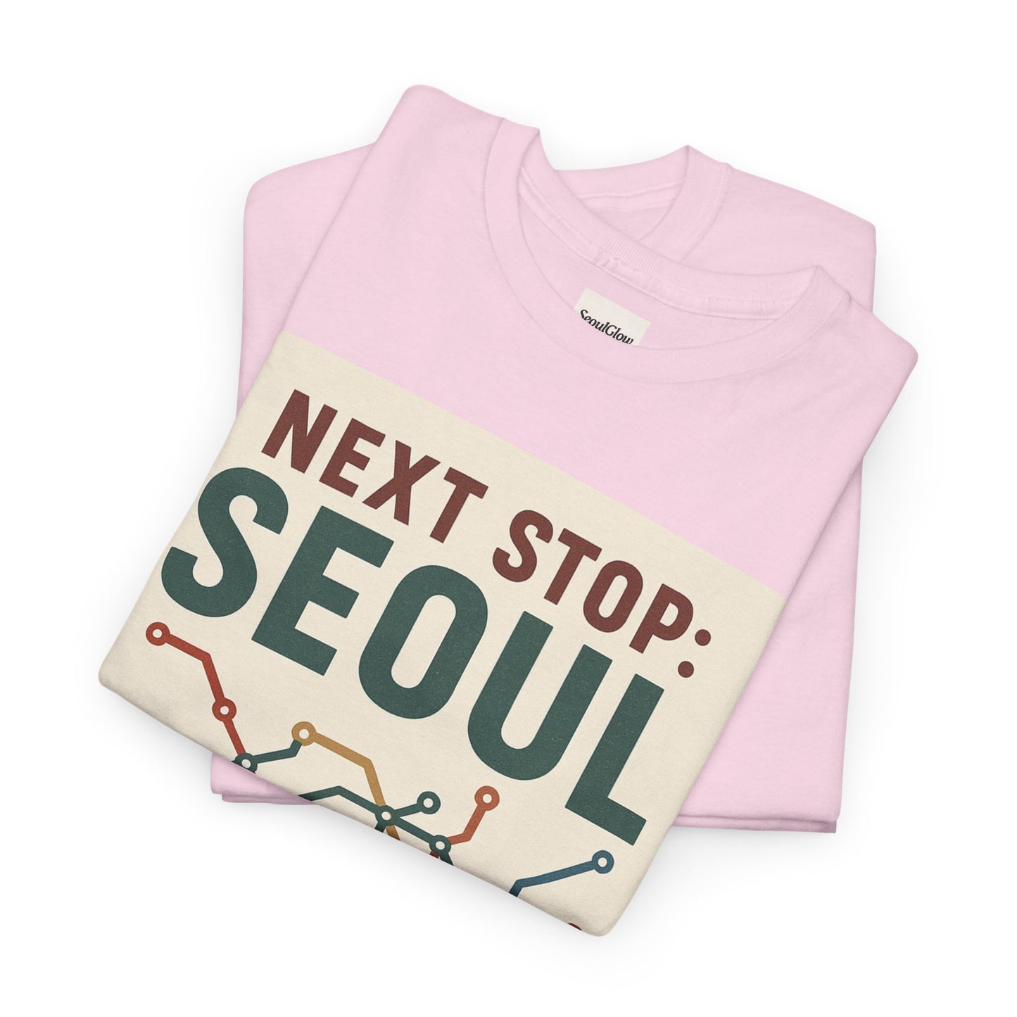 Seoul Metro Graphic Tee - Korean Travel Shirt