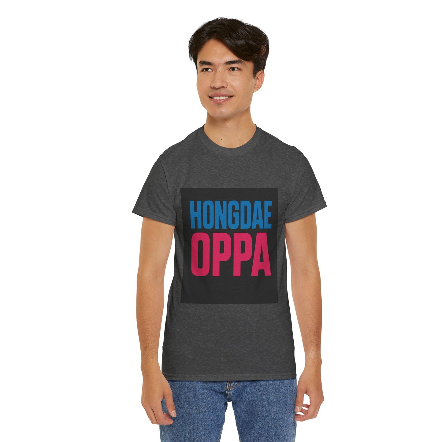 Hongdae Visit Must-Have Unisex Heavy Cotton Tee - Bold Graphic Shirt