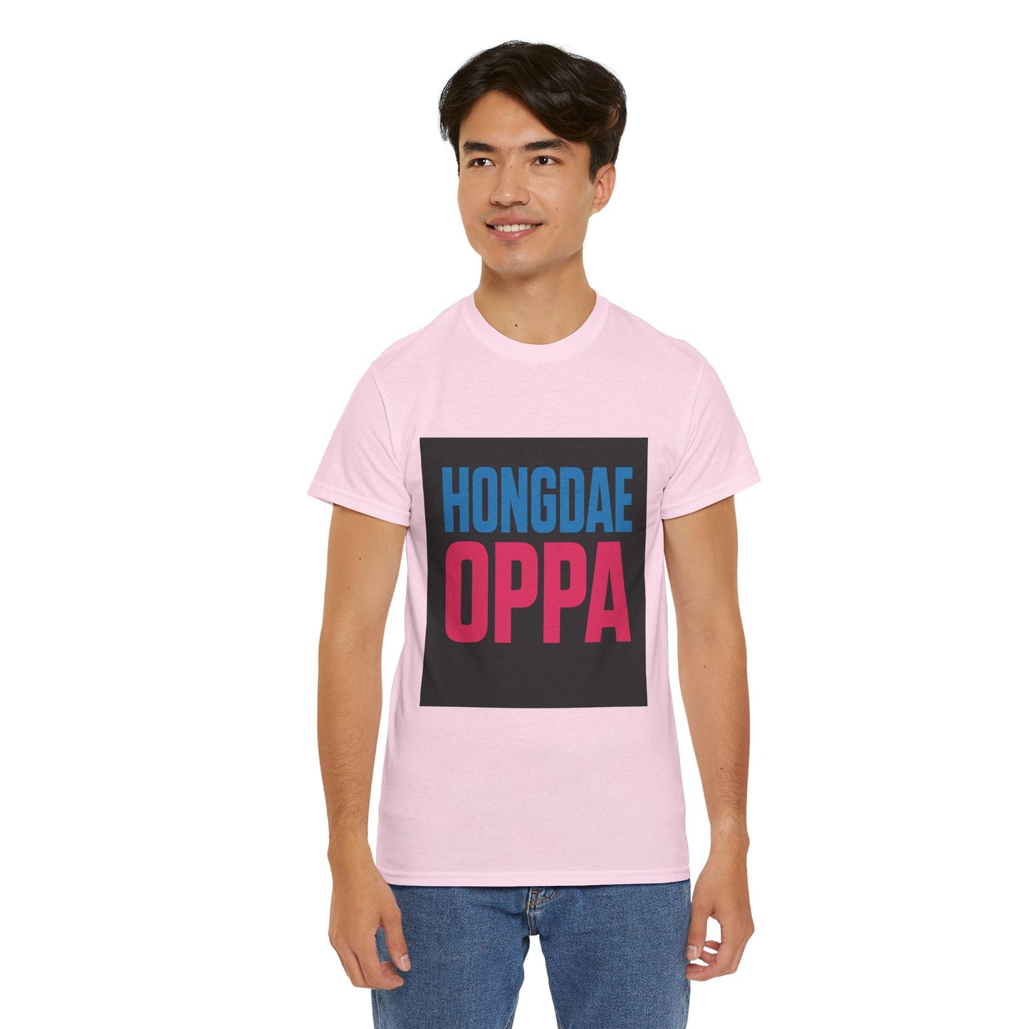 Hongdae Visit Must-Have Unisex Heavy Cotton Tee - Bold Graphic Shirt