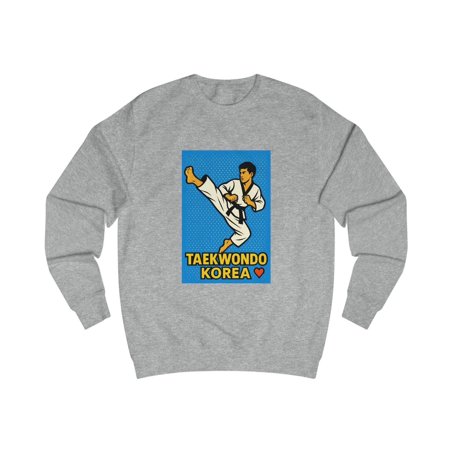 Taekwondo Lover Unisex Sweatshirt | Martial Arts Gift, Gym Wear, Korean Culture Apparel, Sporty Hoodie, Fitness Outfit