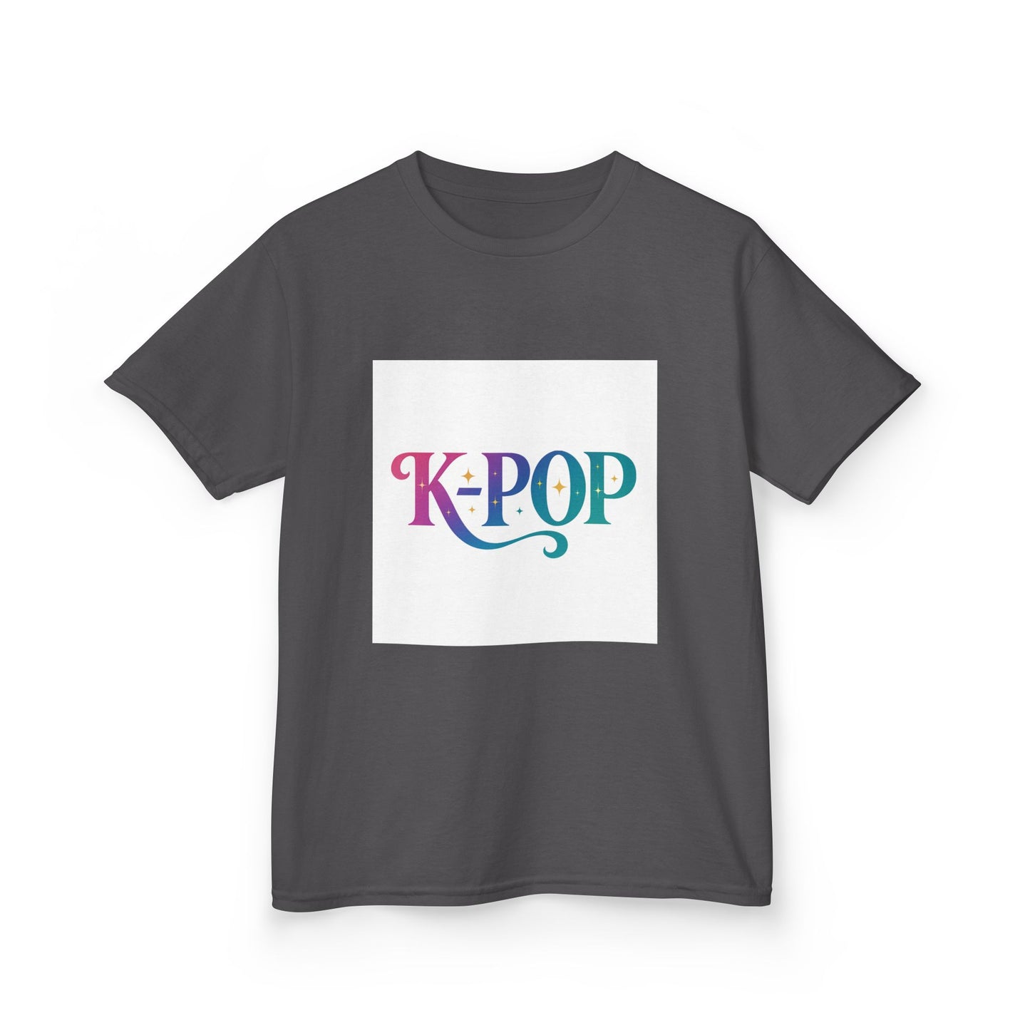 K-Pop Kids Cotton Tee, Perfect Gift for Young Fans, Birthday Present, Schoolwear, Casual Fashion, Music Lovers