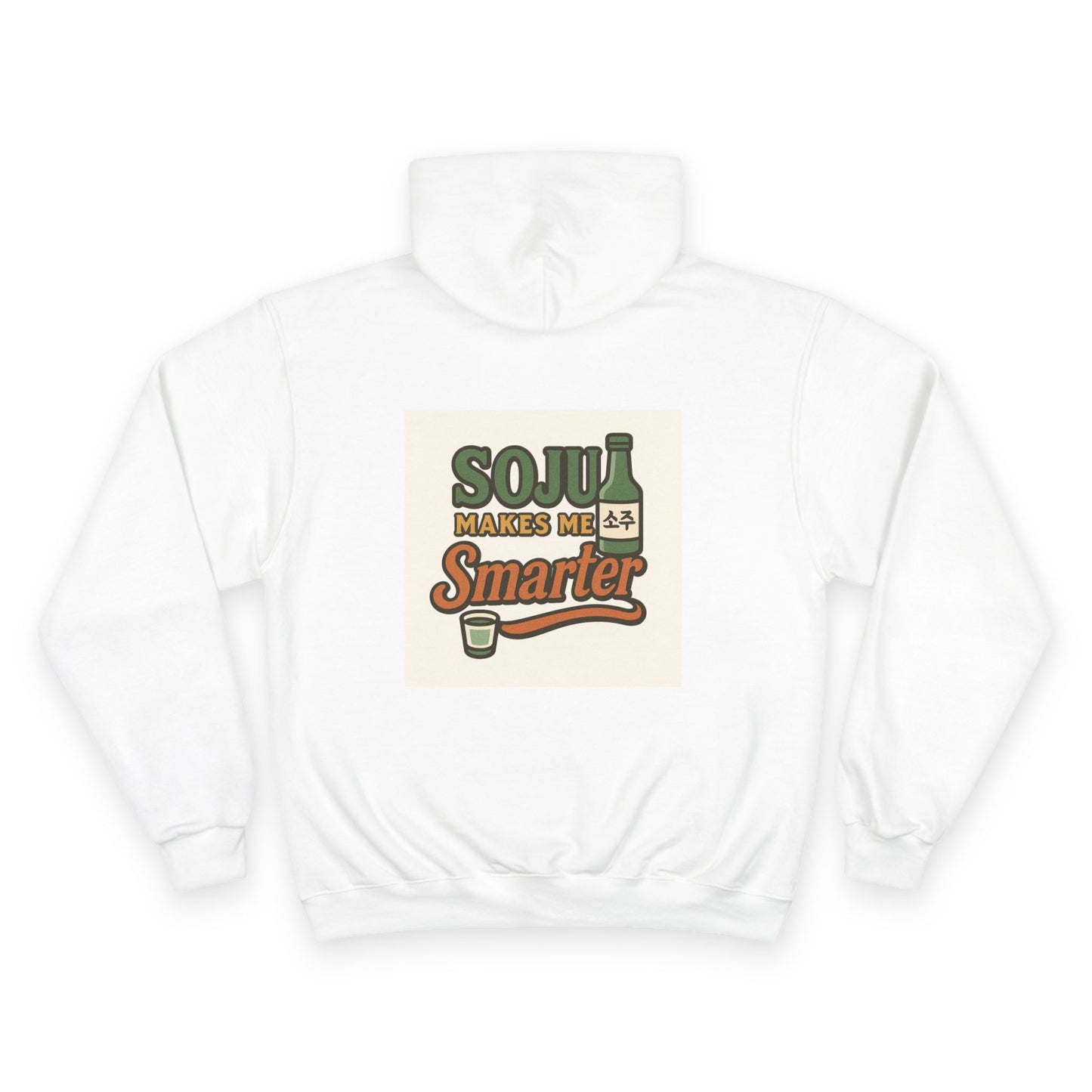(US) Soju Makes Me Smarter Hoodie - Drink Enthusiast