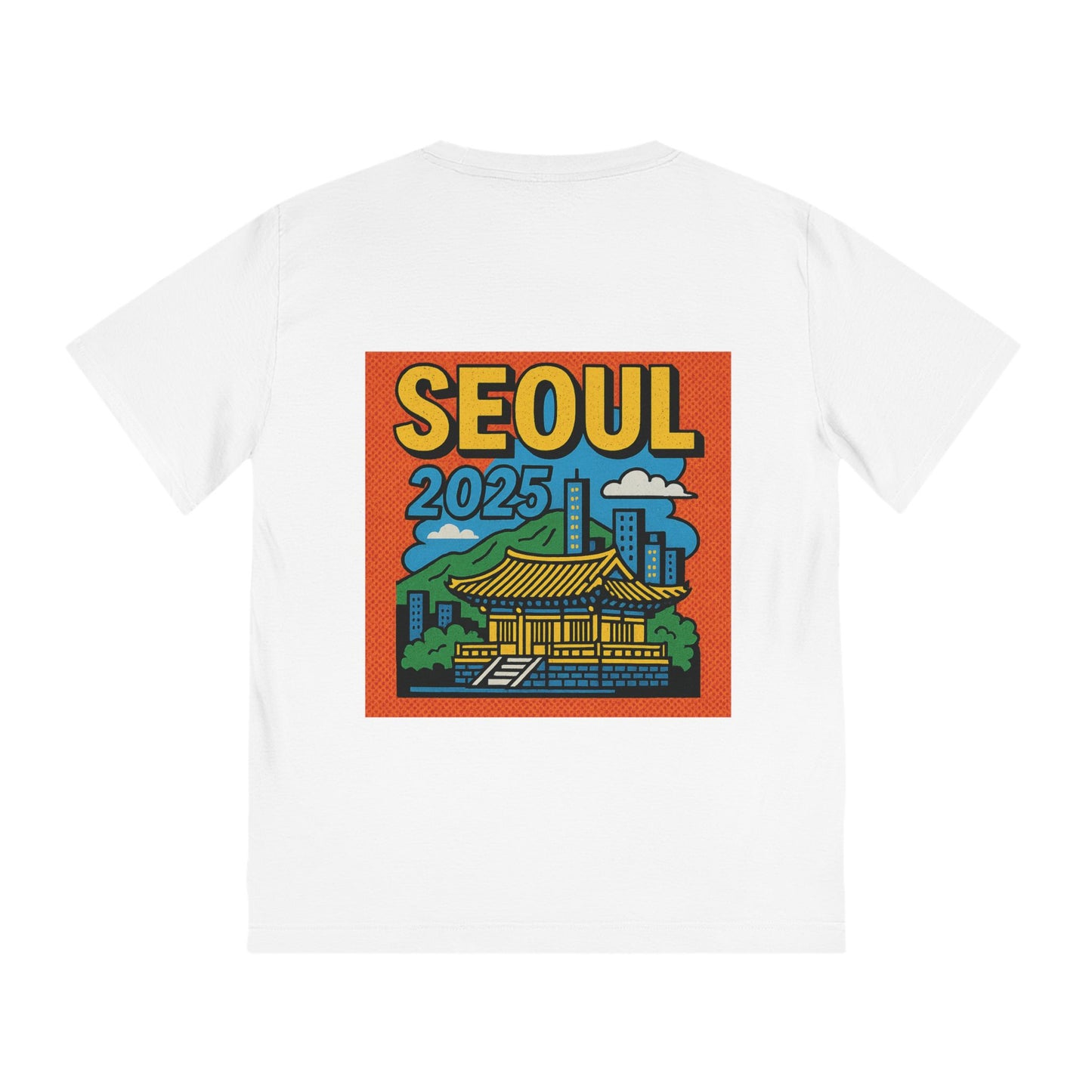 Retro Seoul 2025 Rocker T-Shirt, Unisex Graphic Tee, Music Festival Shirt, Travel Souvenir Tee, Vintage Style Clothing, Gift for Travelers
