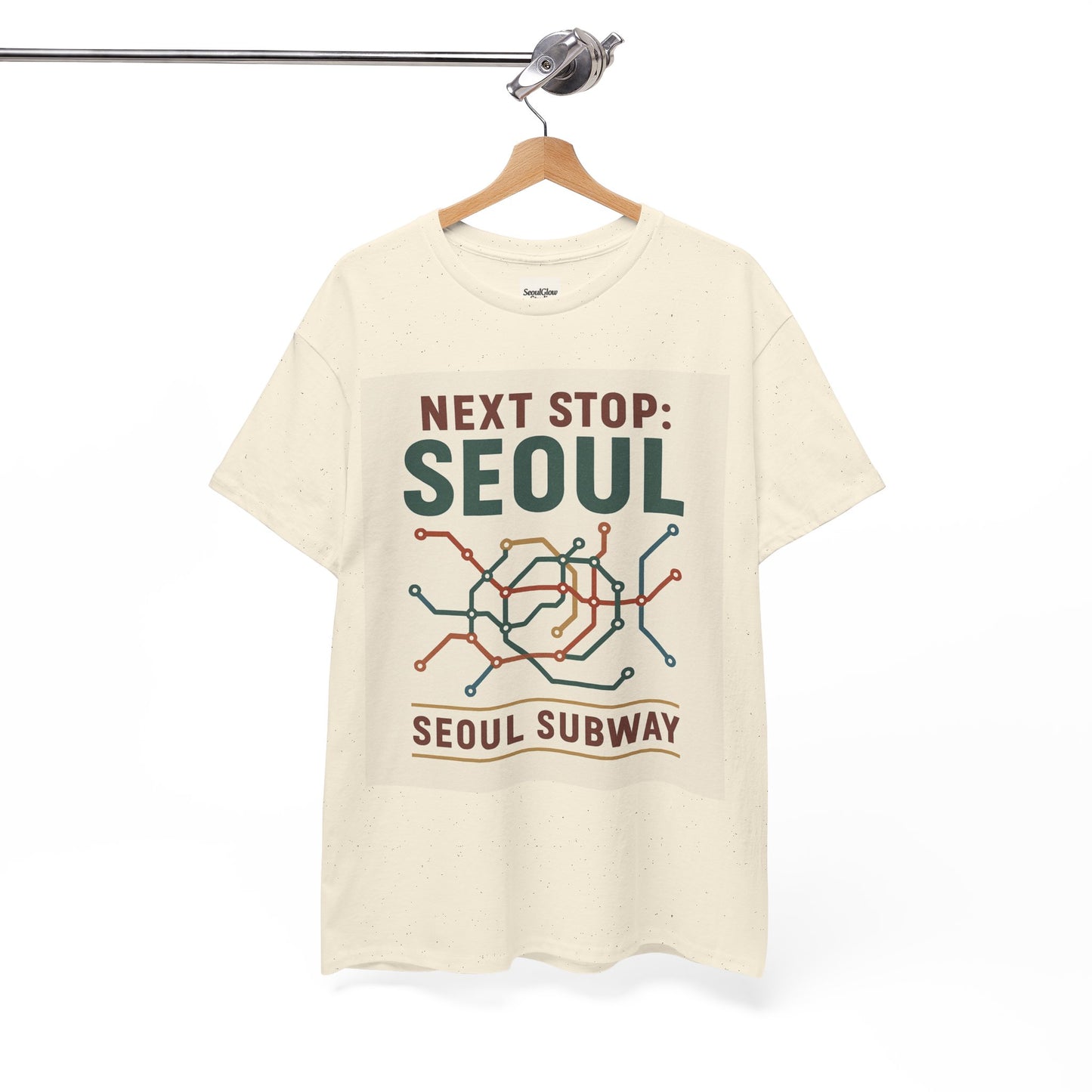 Seoul Metro Graphic Tee - Korean Travel Shirt