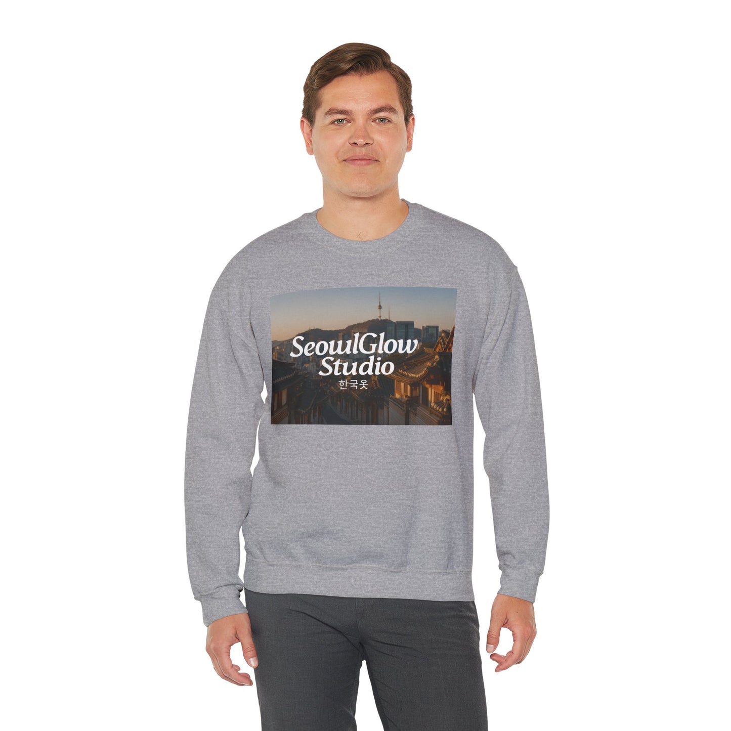Seoul Hanok Village Unisex Sweatshirt