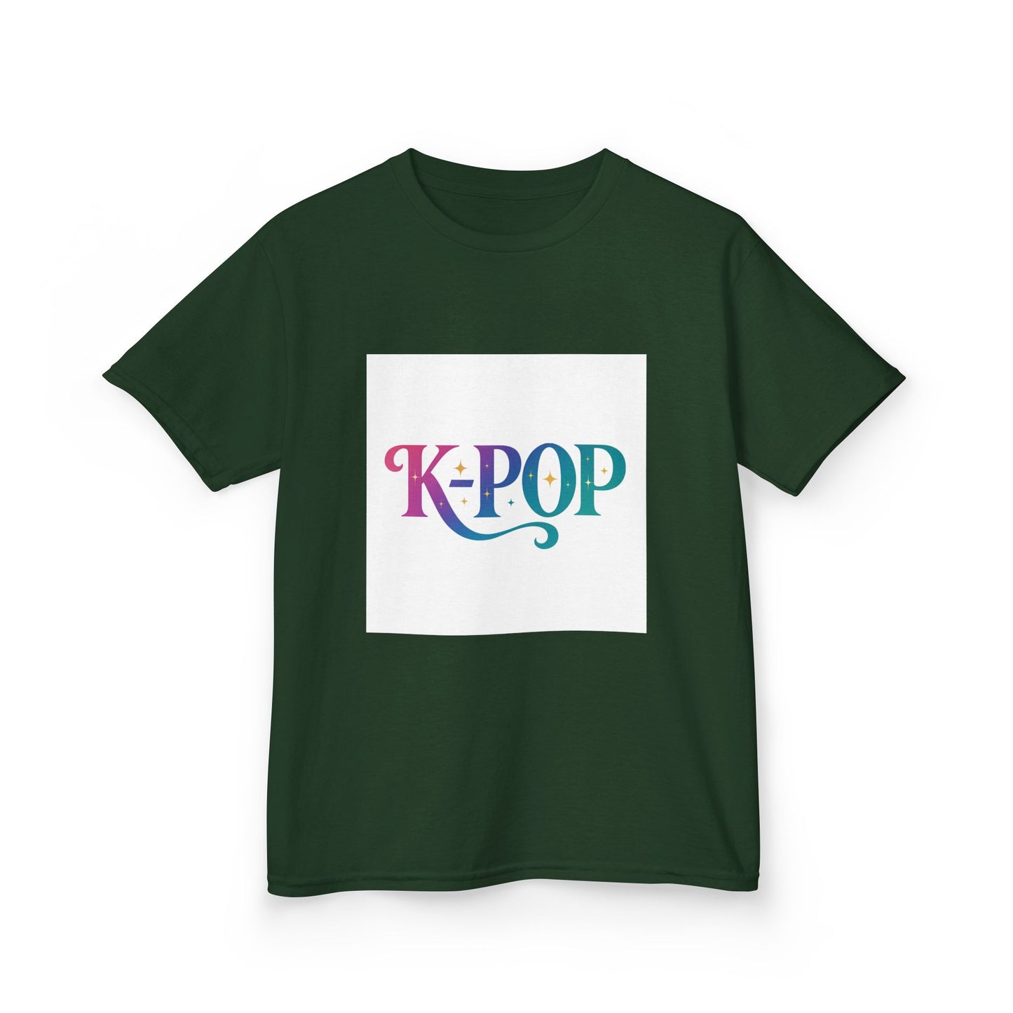 K-Pop Kids Cotton Tee, Perfect Gift for Young Fans, Birthday Present, Schoolwear, Casual Fashion, Music Lovers