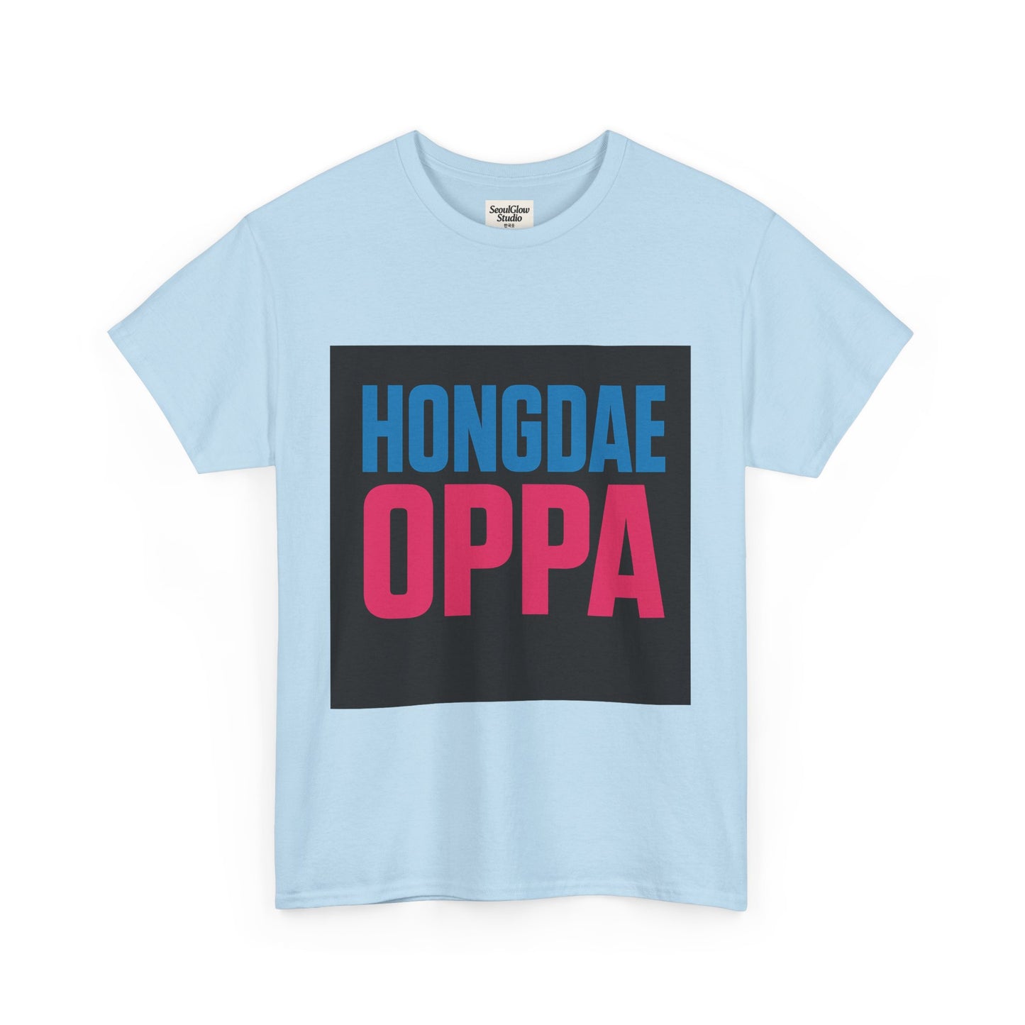 Hongdae Visit Must-Have Unisex Heavy Cotton Tee - Bold Graphic Shirt