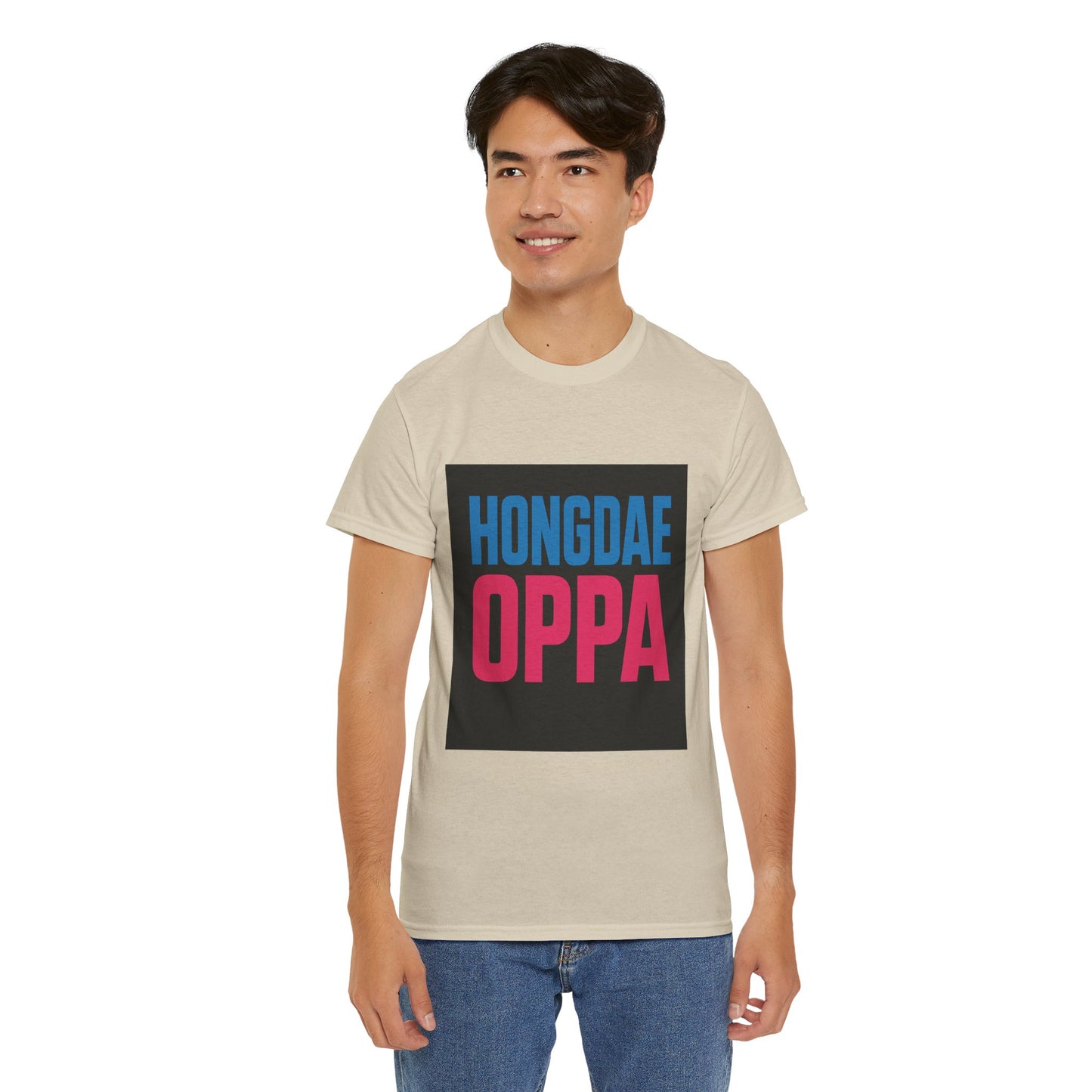 Hongdae Visit Must-Have Unisex Heavy Cotton Tee - Bold Graphic Shirt