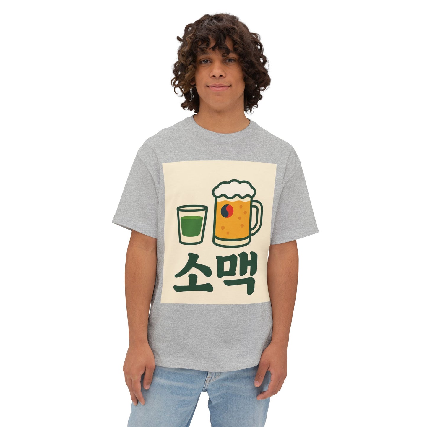 Korea Somac Tee - Oversized Summer Vibes
