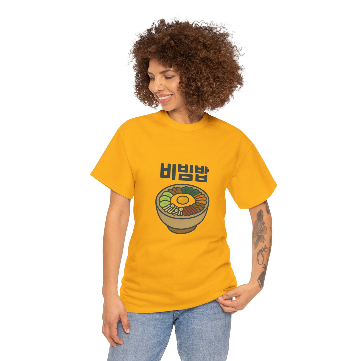 Korean Bibimbap Tee - Foodie Fashion Gift