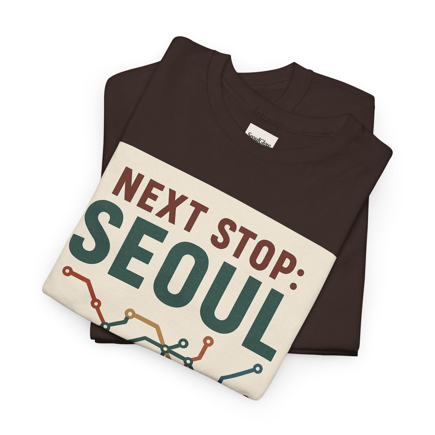 Seoul Metro Graphic Tee - Korean Travel Shirt