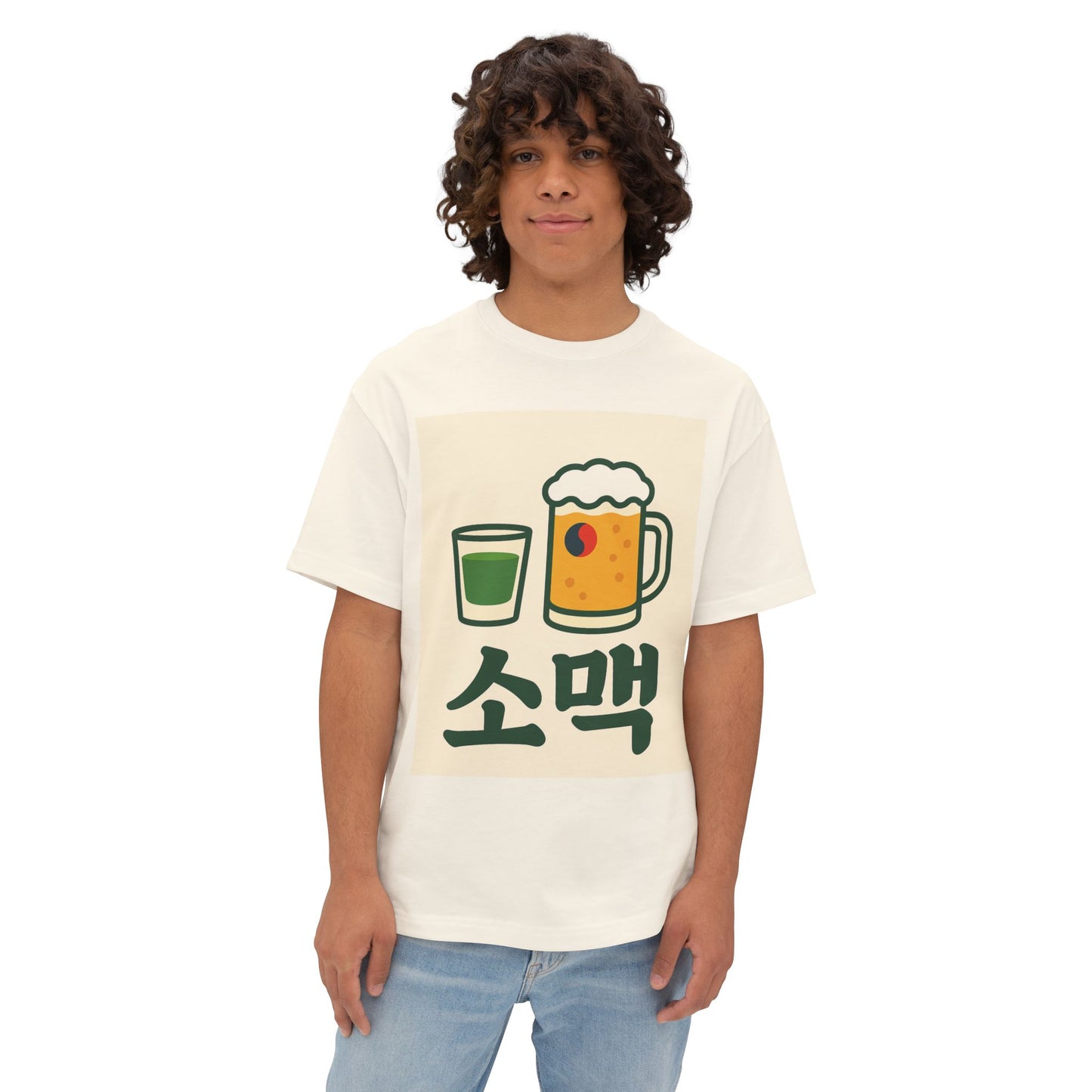 Korea Somac Tee - Oversized Summer Vibes
