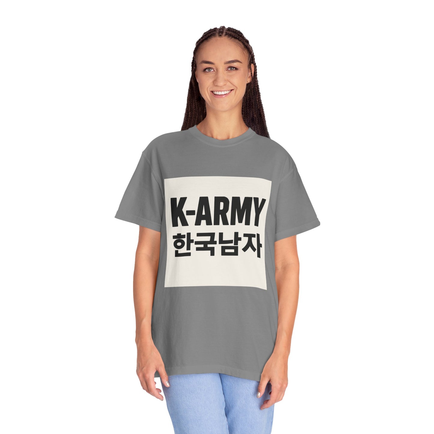 (US) K-ARMY Unisex Garment-Dyed T-Shirt