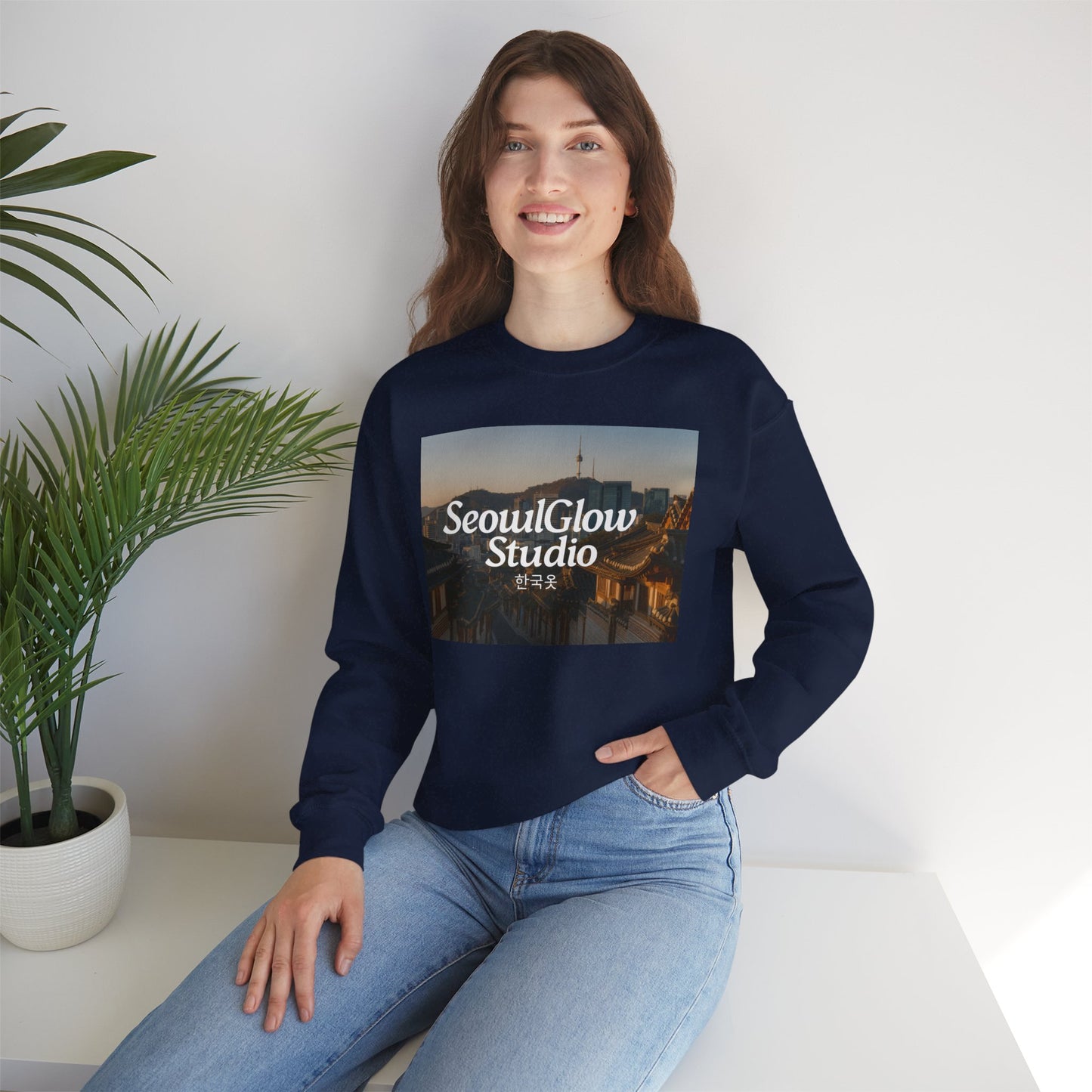Seoul Hanok Village Unisex Sweatshirt