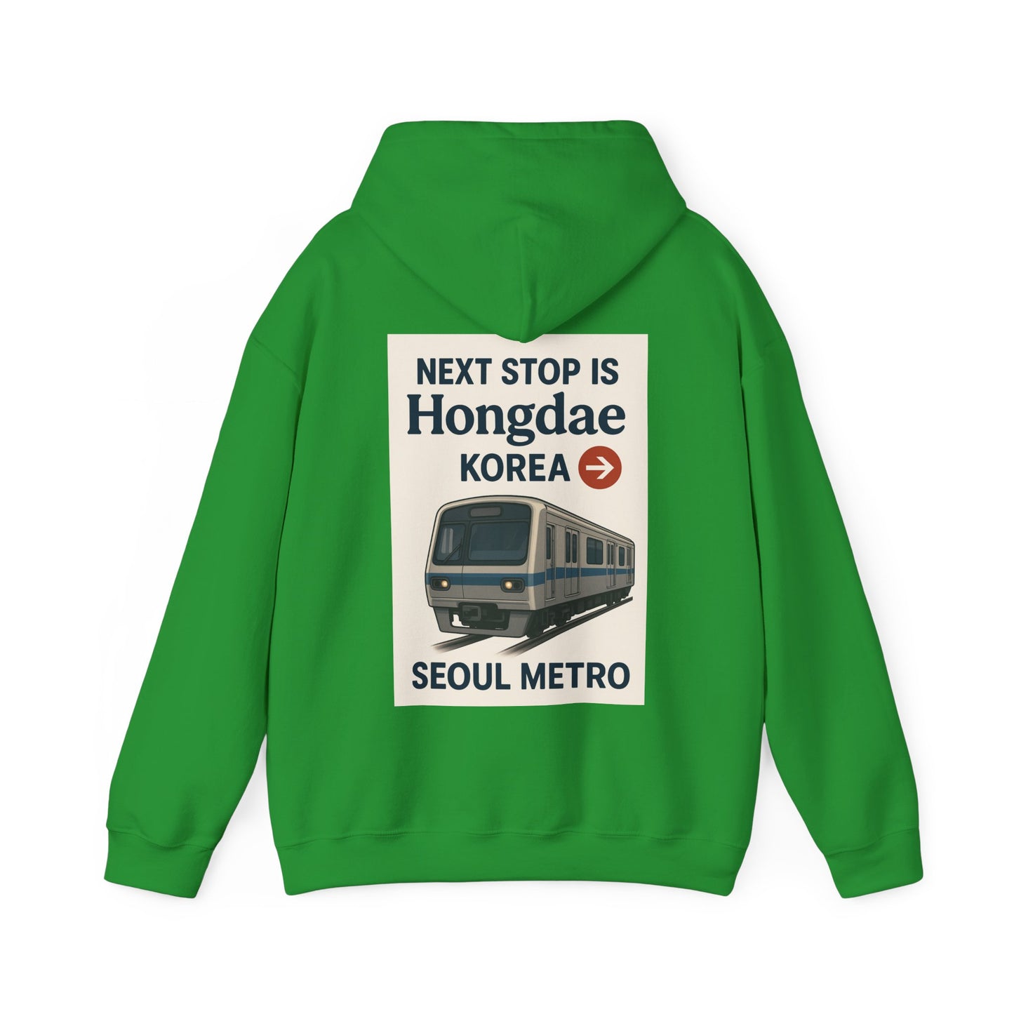 Seoul Metro Hongdae Station Hoodie - Travel Gift