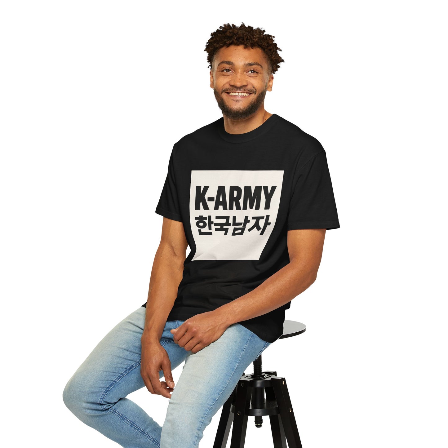 (US) K-ARMY Unisex Garment-Dyed T-Shirt
