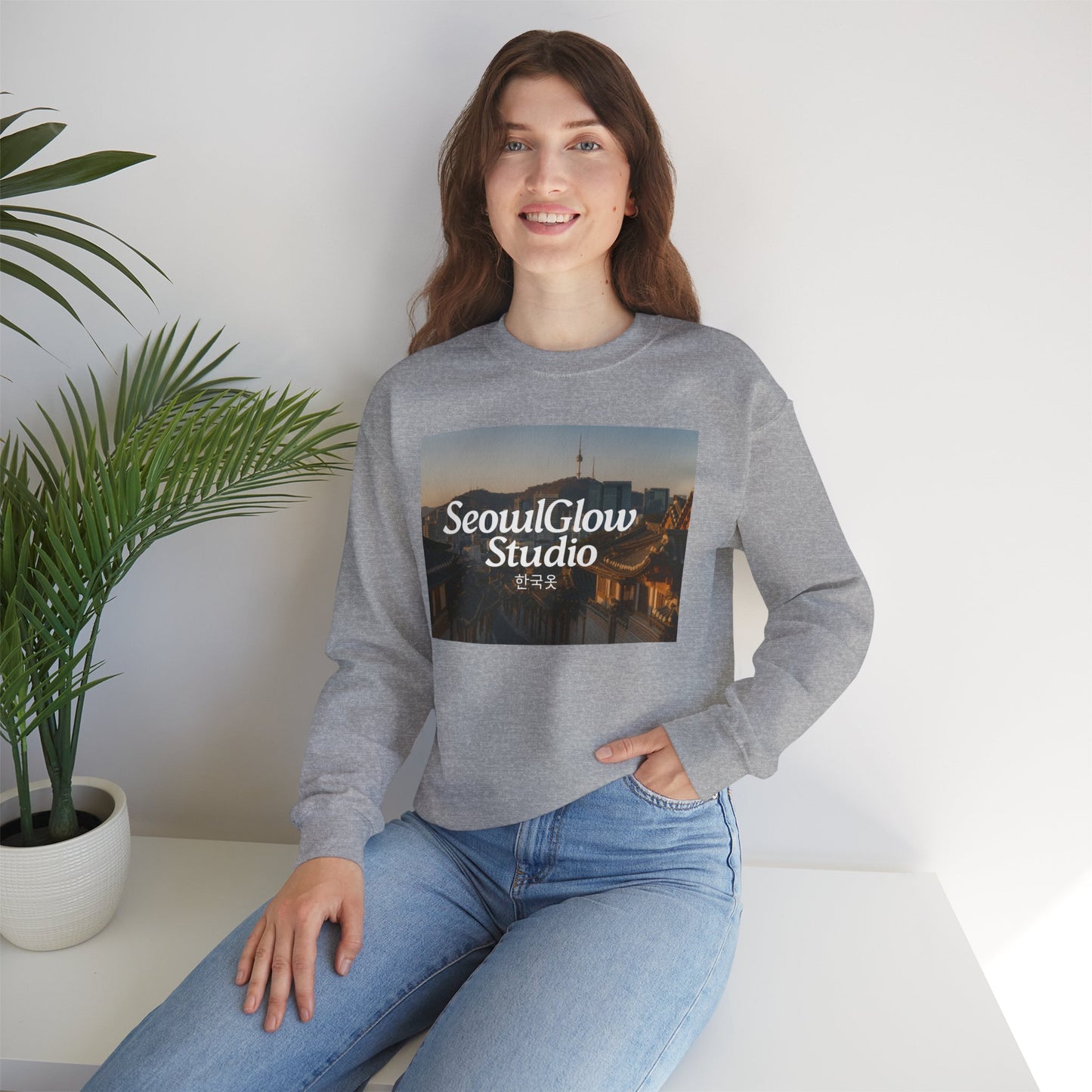 Seoul Hanok Village Unisex Sweatshirt