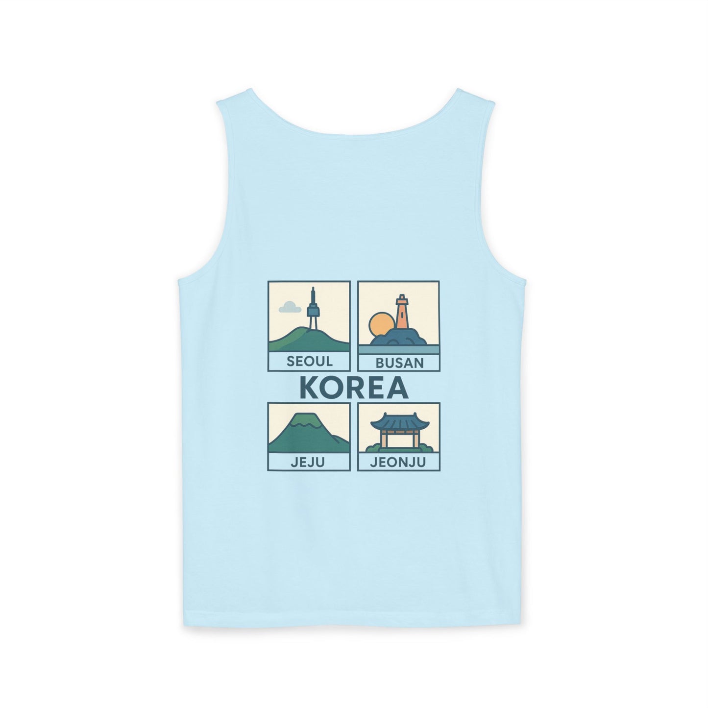 Korea World Travel Tank Top - Vacation Wear