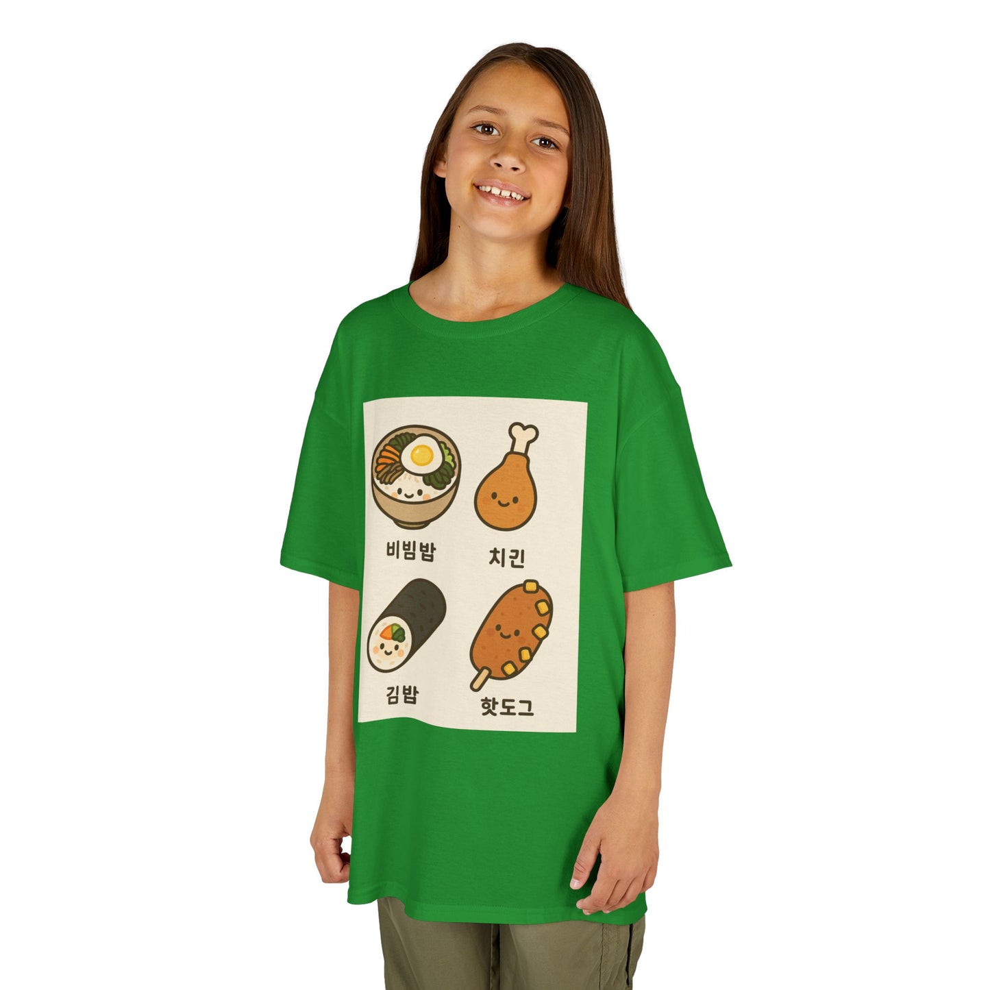 Cute Kimbap Kids T-Shirt, Fun Korean Food Tee, Gift for Kids, Sushi Lover Shirt, Casual Wear, Birthday Gift