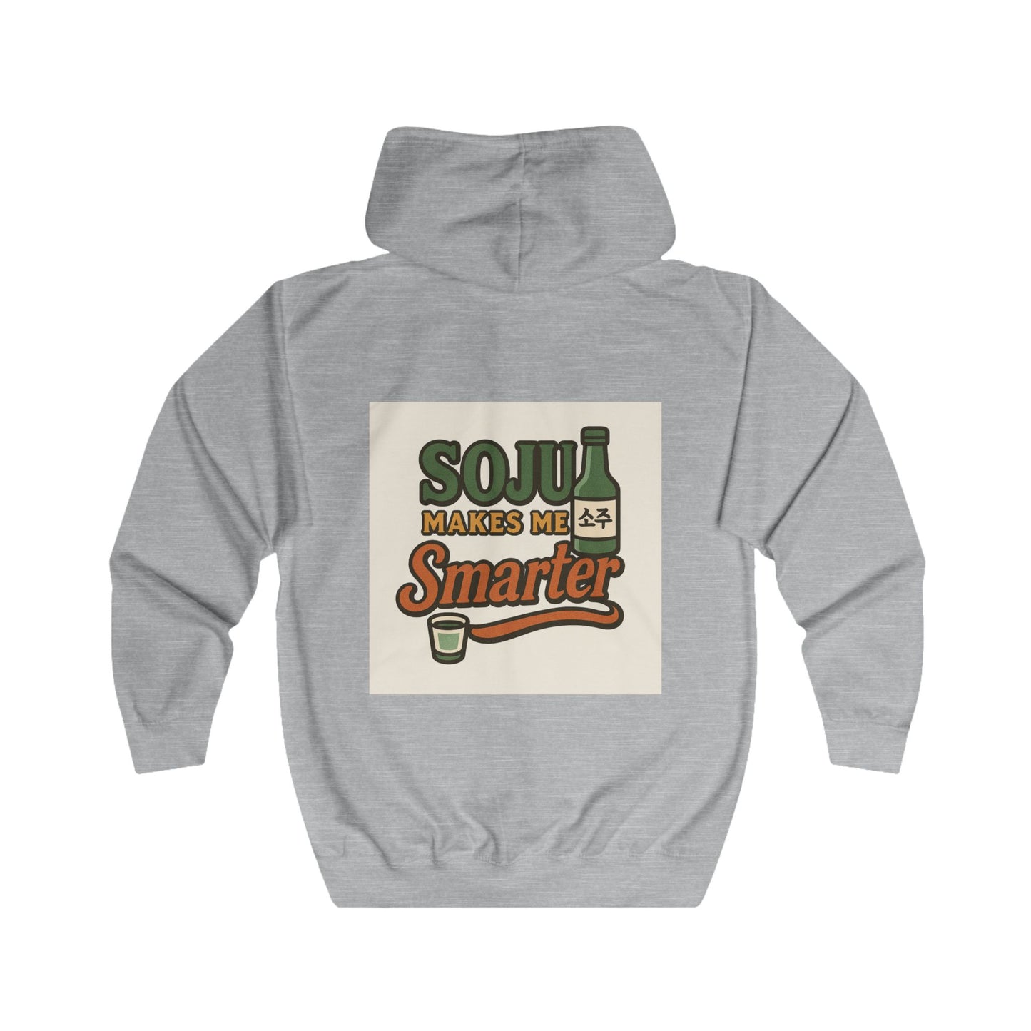 Soju Inspired Full Zip Hoodie - Cozy Streetwear