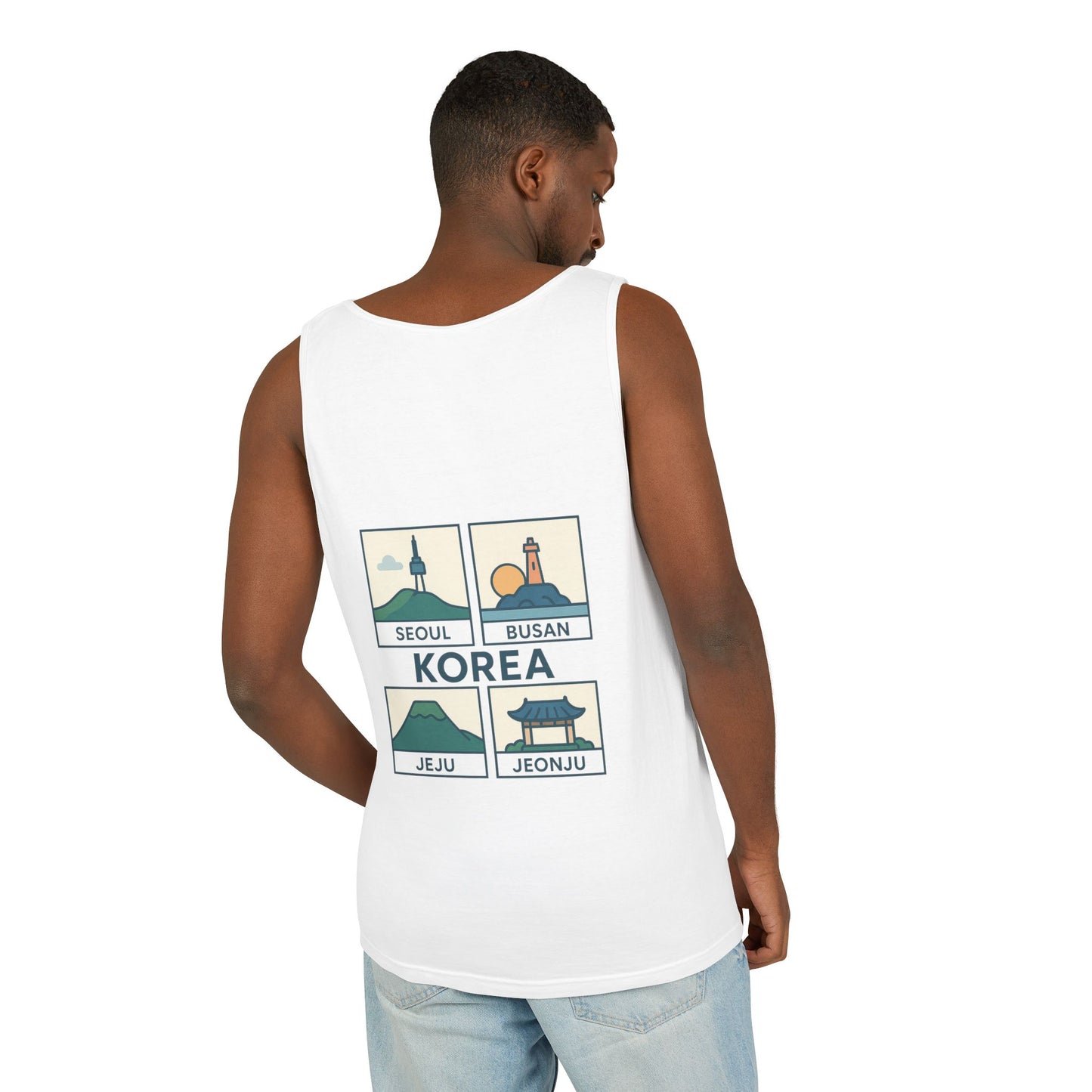Korea World Travel Tank Top - Vacation Wear