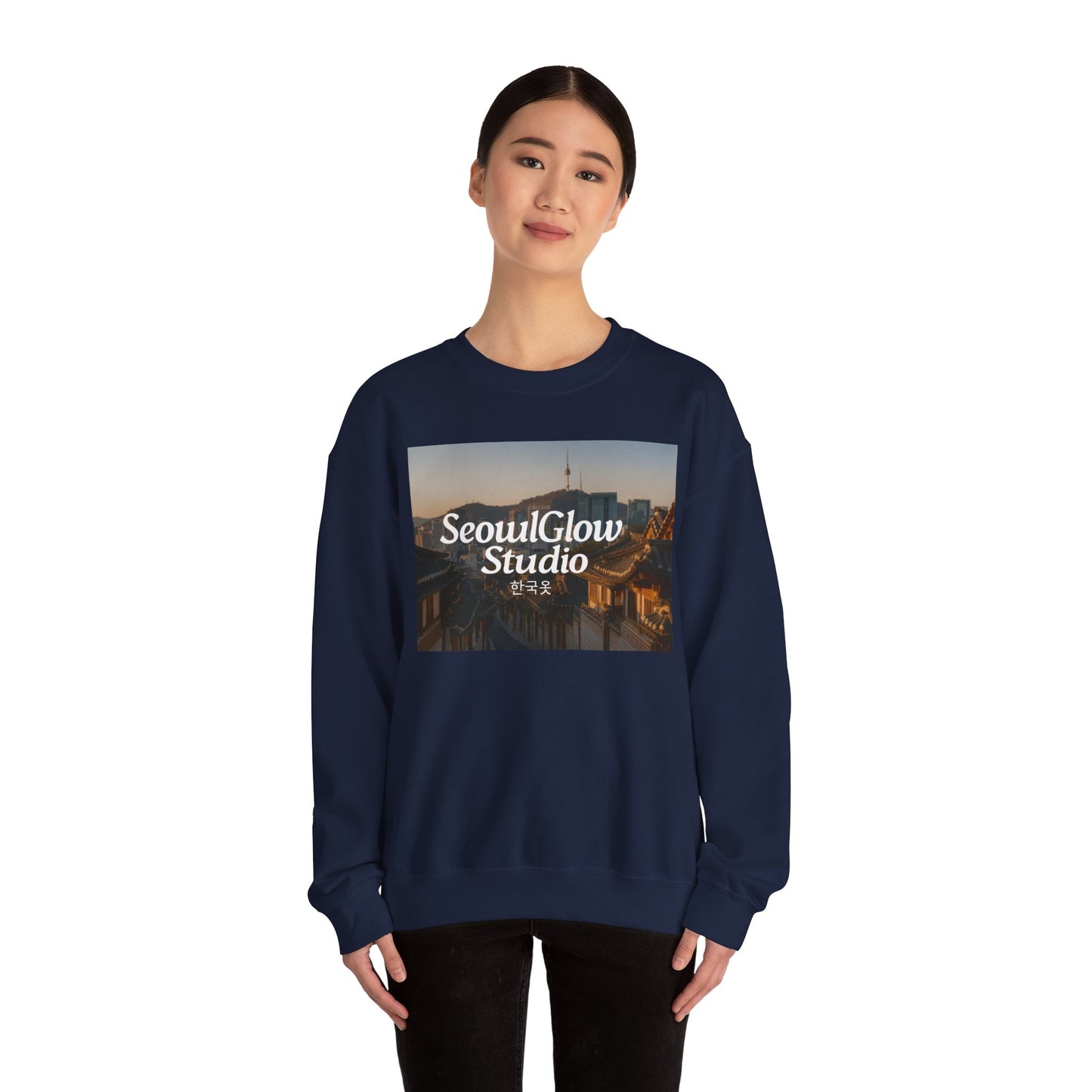 Seoul Hanok Village Unisex Sweatshirt