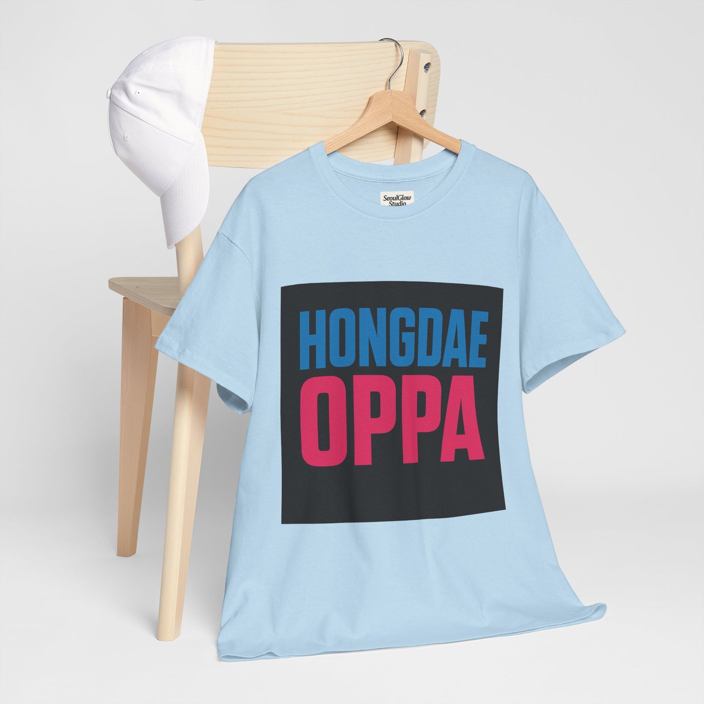 Hongdae Visit Must-Have Unisex Heavy Cotton Tee - Bold Graphic Shirt