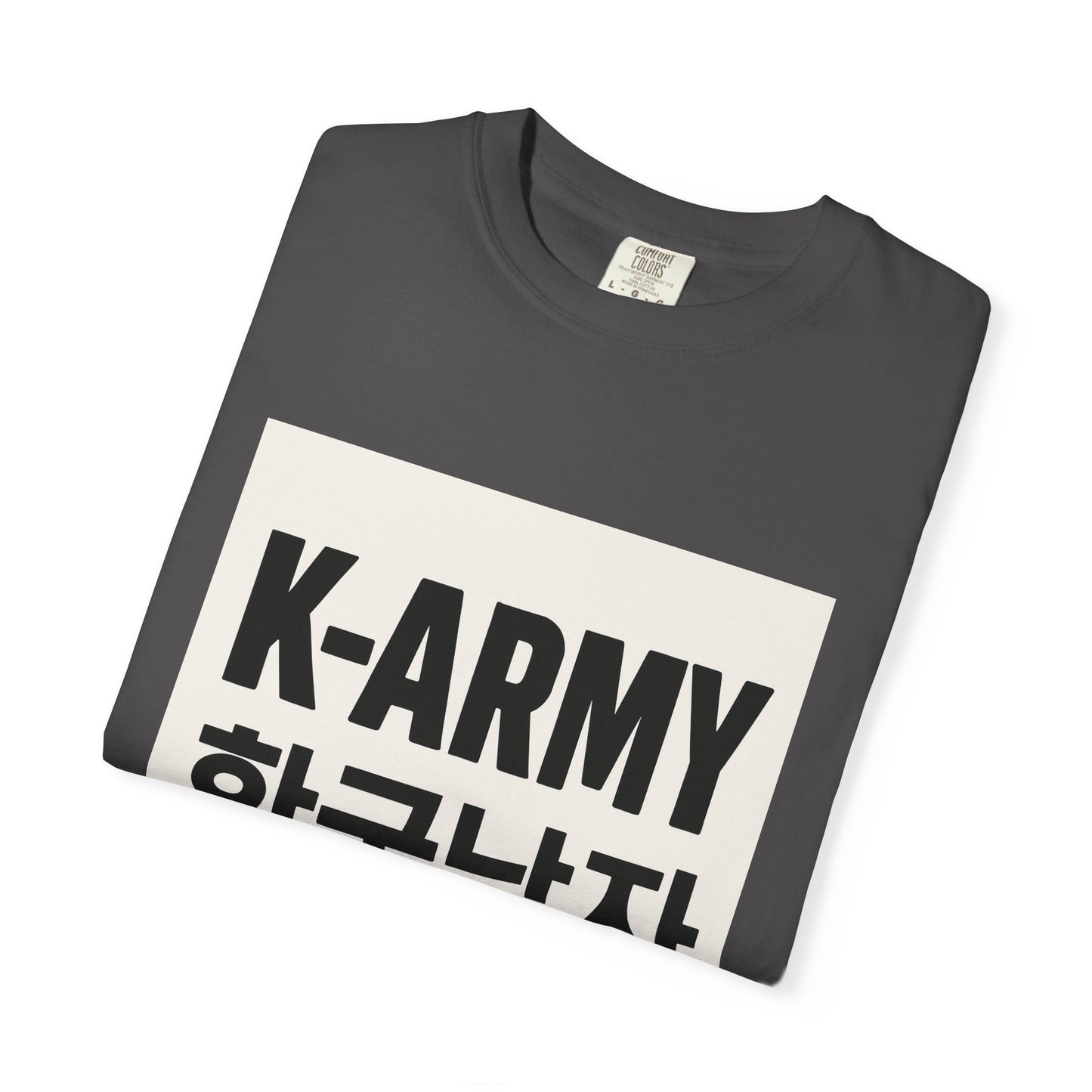 (US) K-ARMY Unisex Garment-Dyed T-Shirt