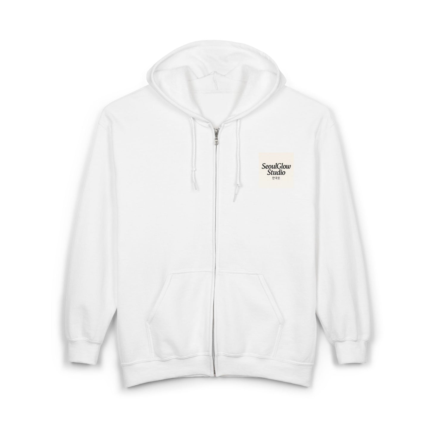 Seoul Cityscape Zip Hoodie, Cozy Urban Sweatshirt, Travel Souvenir Jacket, Unisex Gift, Cool Streetwear, City Lover Apparel