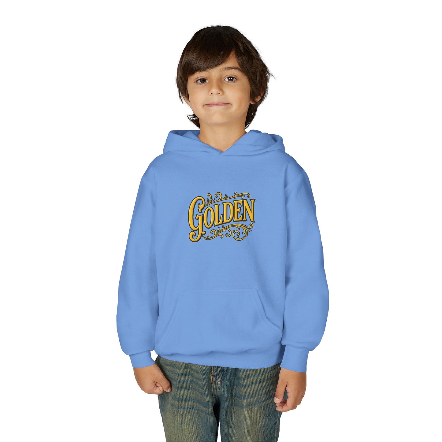 Golden K-Pop Youth Hoodie - Music Lover Gift