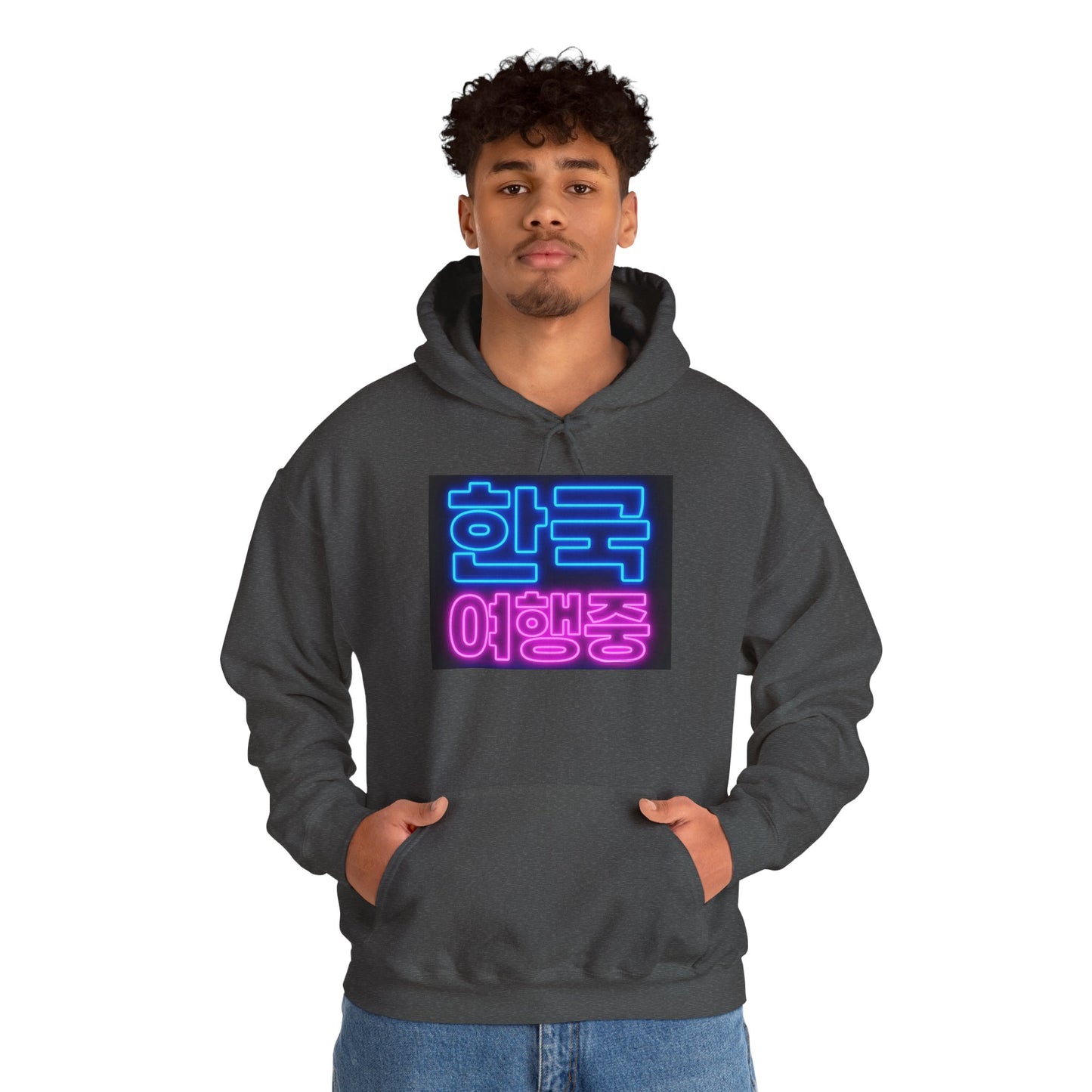 (US) Korea Trip Heavy Blend Hooded Sweatshirt