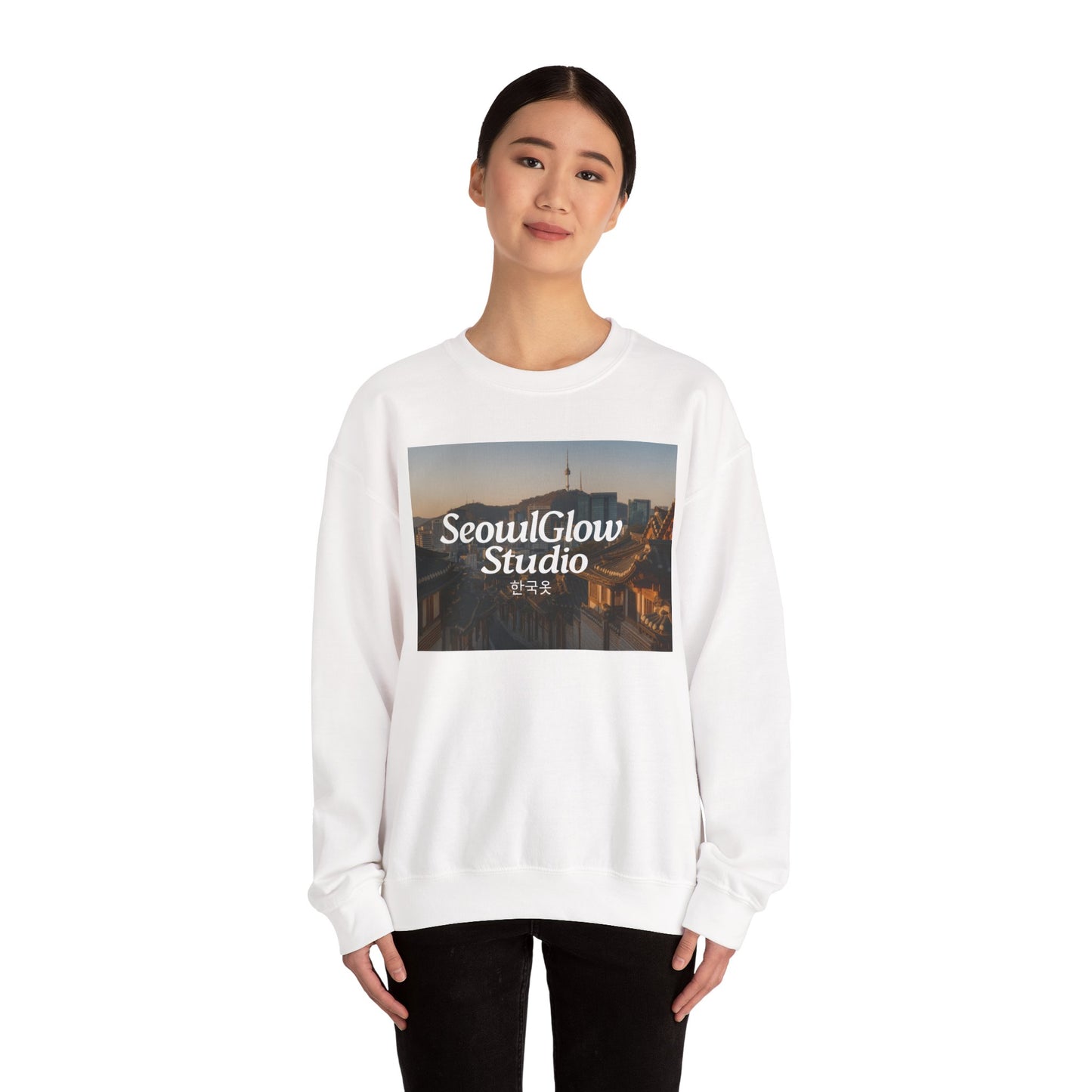 Seoul Hanok Village Unisex Sweatshirt