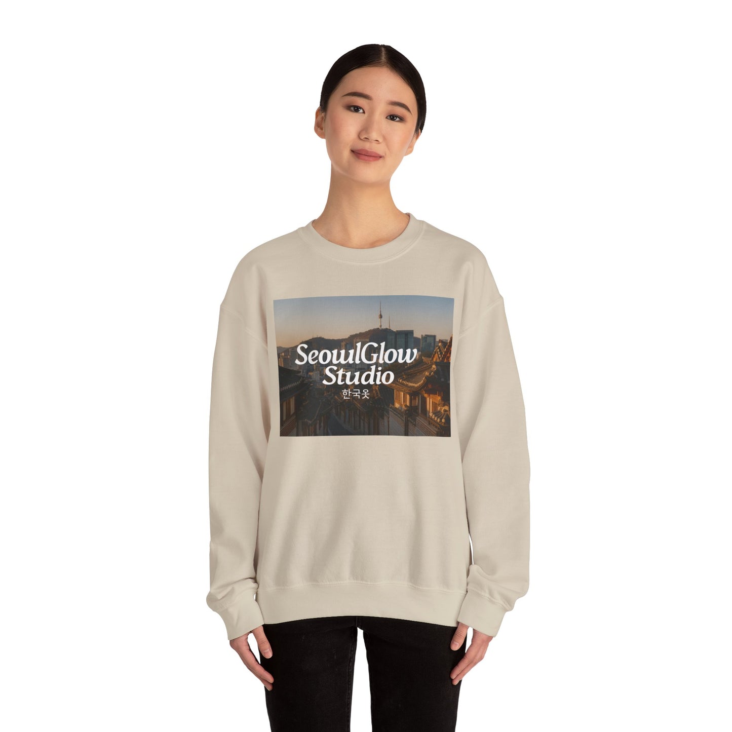 Seoul Hanok Village Unisex Sweatshirt