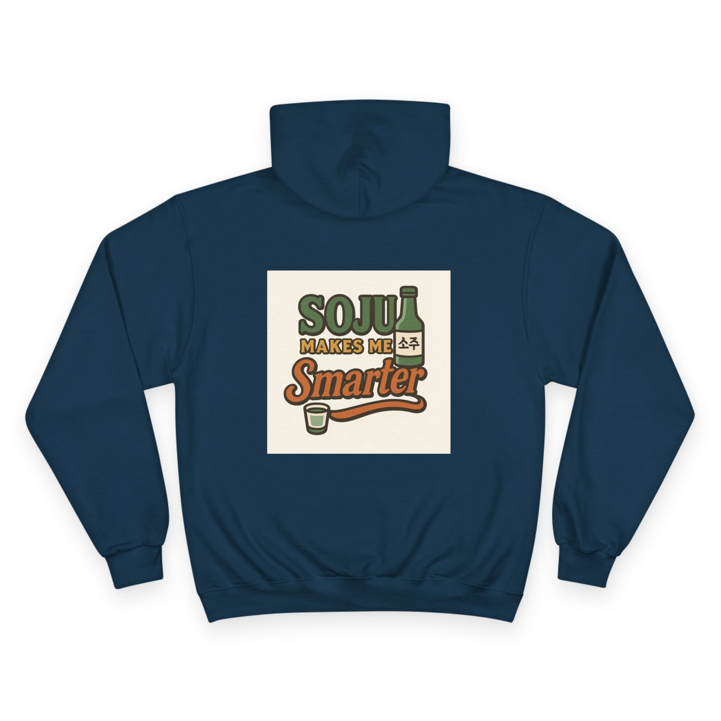(US) Soju Makes Me Smarter Hoodie - Drink Enthusiast