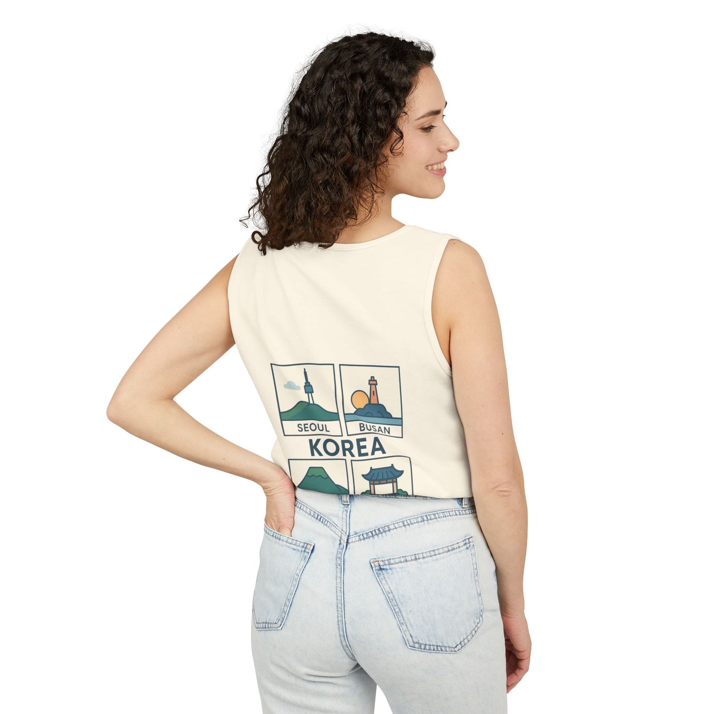 Korea World Travel Tank Top - Vacation Wear