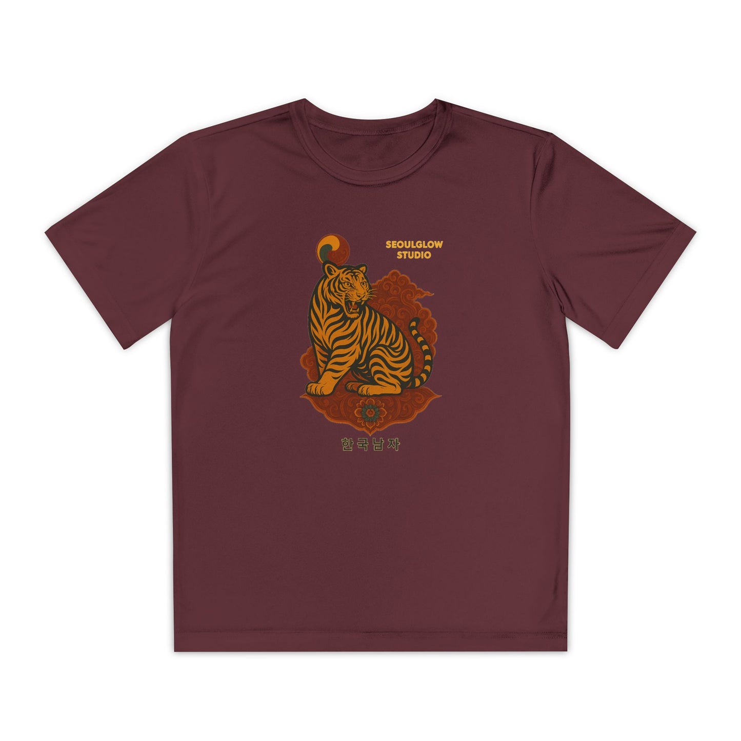 Korean Tiger Graphic Tee | Sporty Style, Trendy Apparel, Perfect for Kids, Casual Outings, Birthday Gifts, Summer Wear