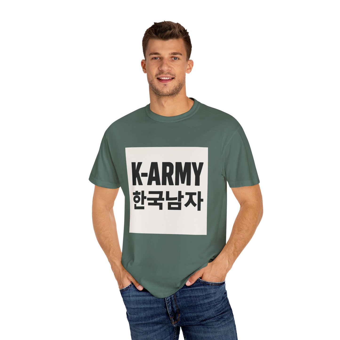 (US) K-ARMY Unisex Garment-Dyed T-Shirt
