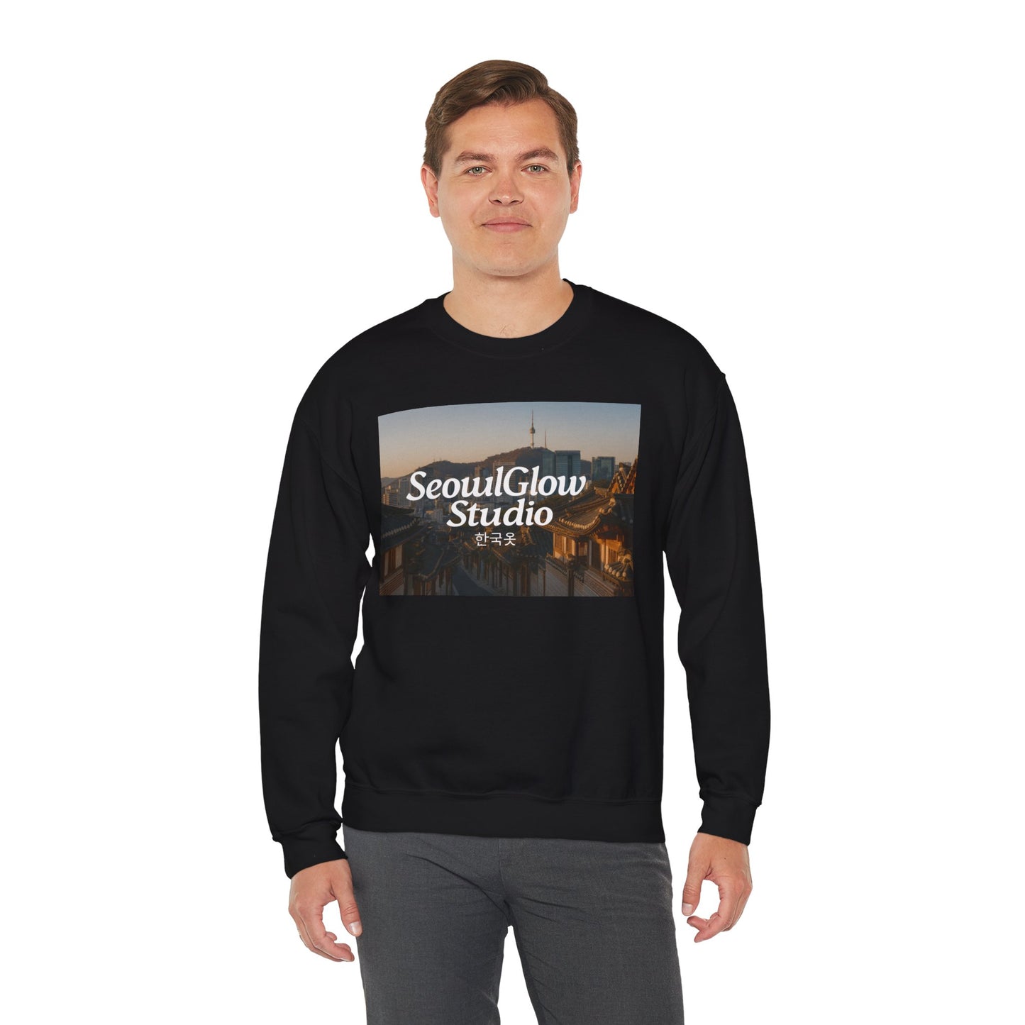 Seoul Hanok Village Unisex Sweatshirt