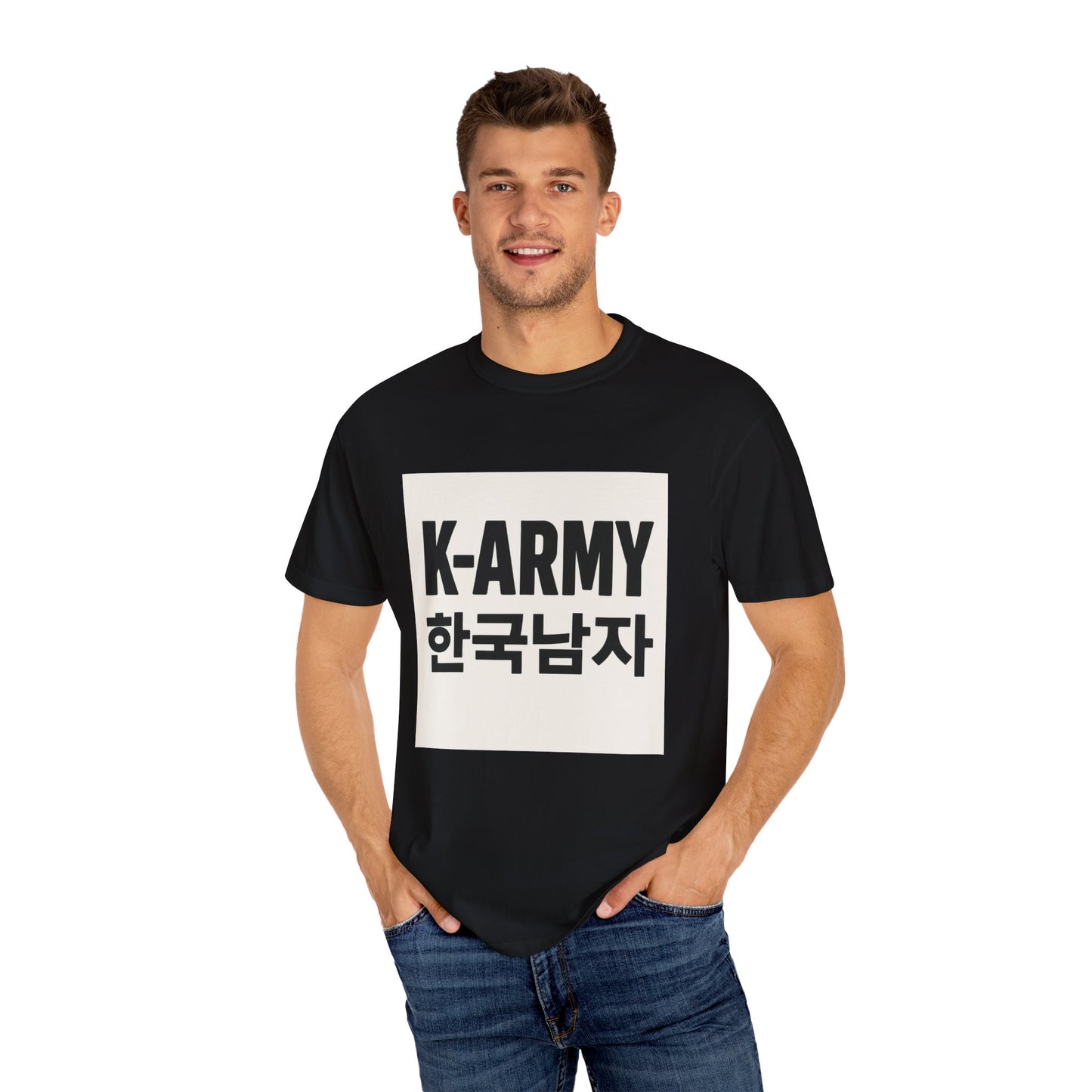 (US) K-ARMY Unisex Garment-Dyed T-Shirt