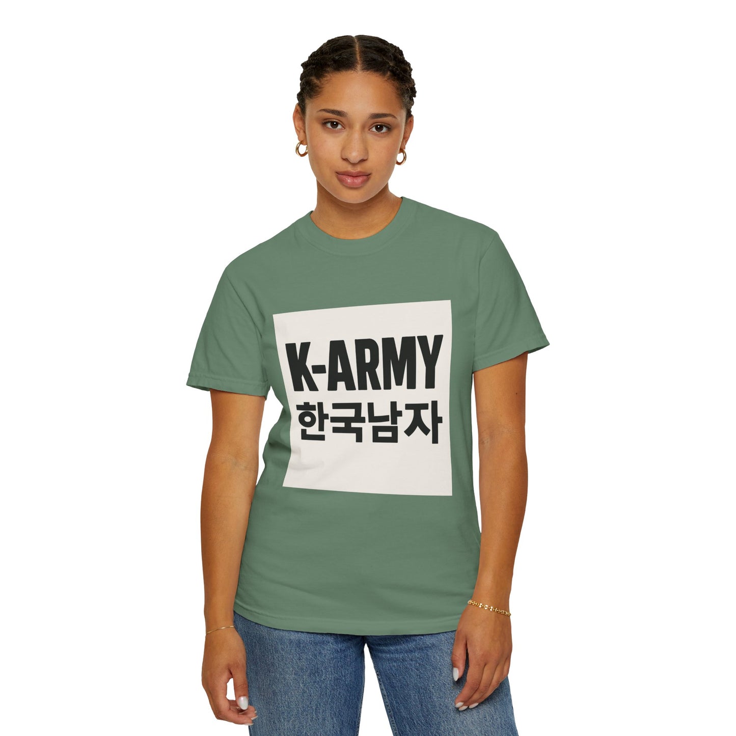 (US) K-ARMY Unisex Garment-Dyed T-Shirt