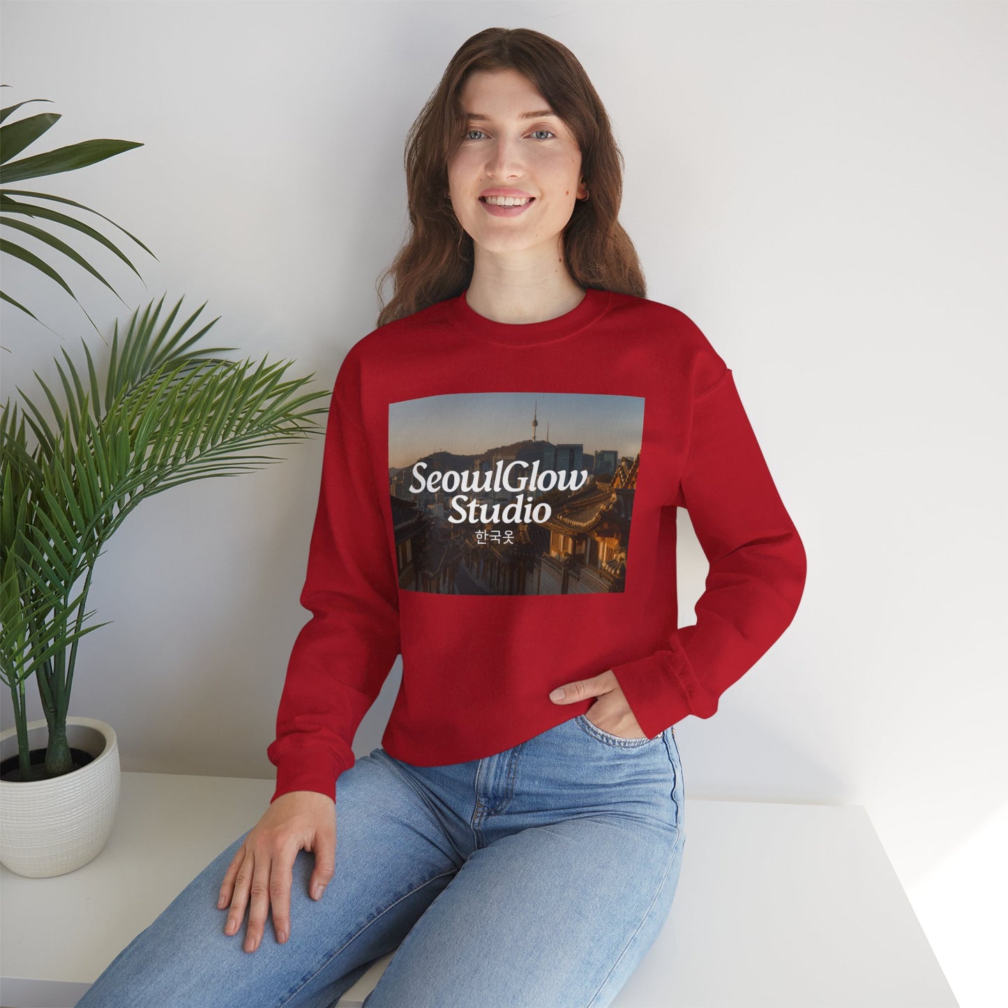 Seoul Hanok Village Unisex Sweatshirt